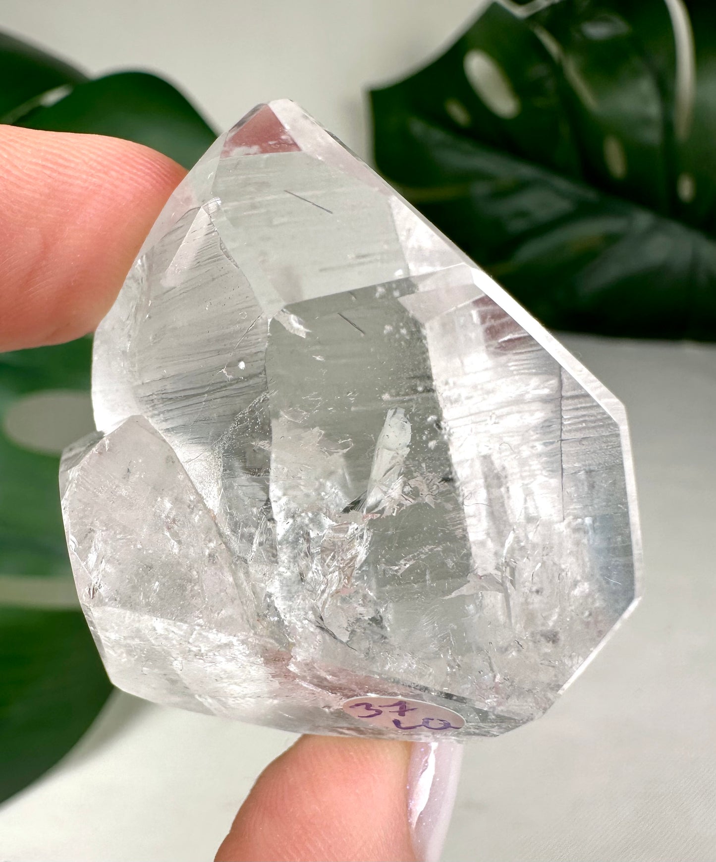Semi-polished Lemurian Quartz No.37LQ