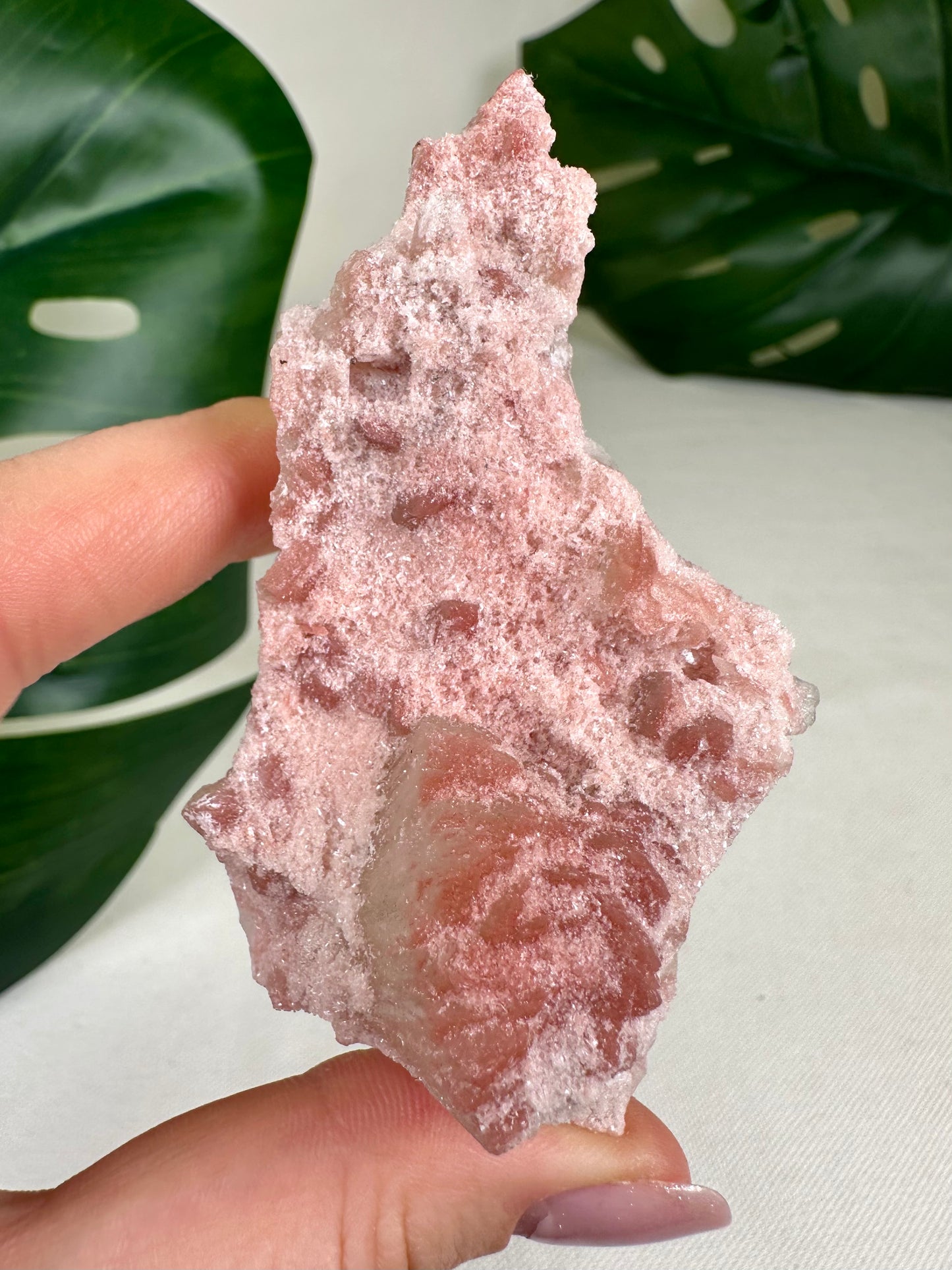 Apophyllit Red Crust mit Stilbit Nr.46AR