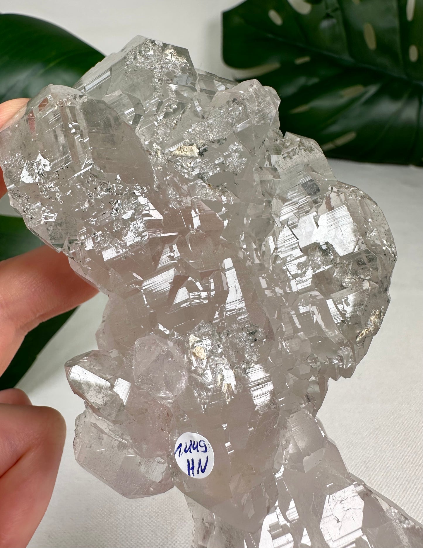 Himalaya Quarz 'Nirvana' mit Anatas Nr.1449HQ