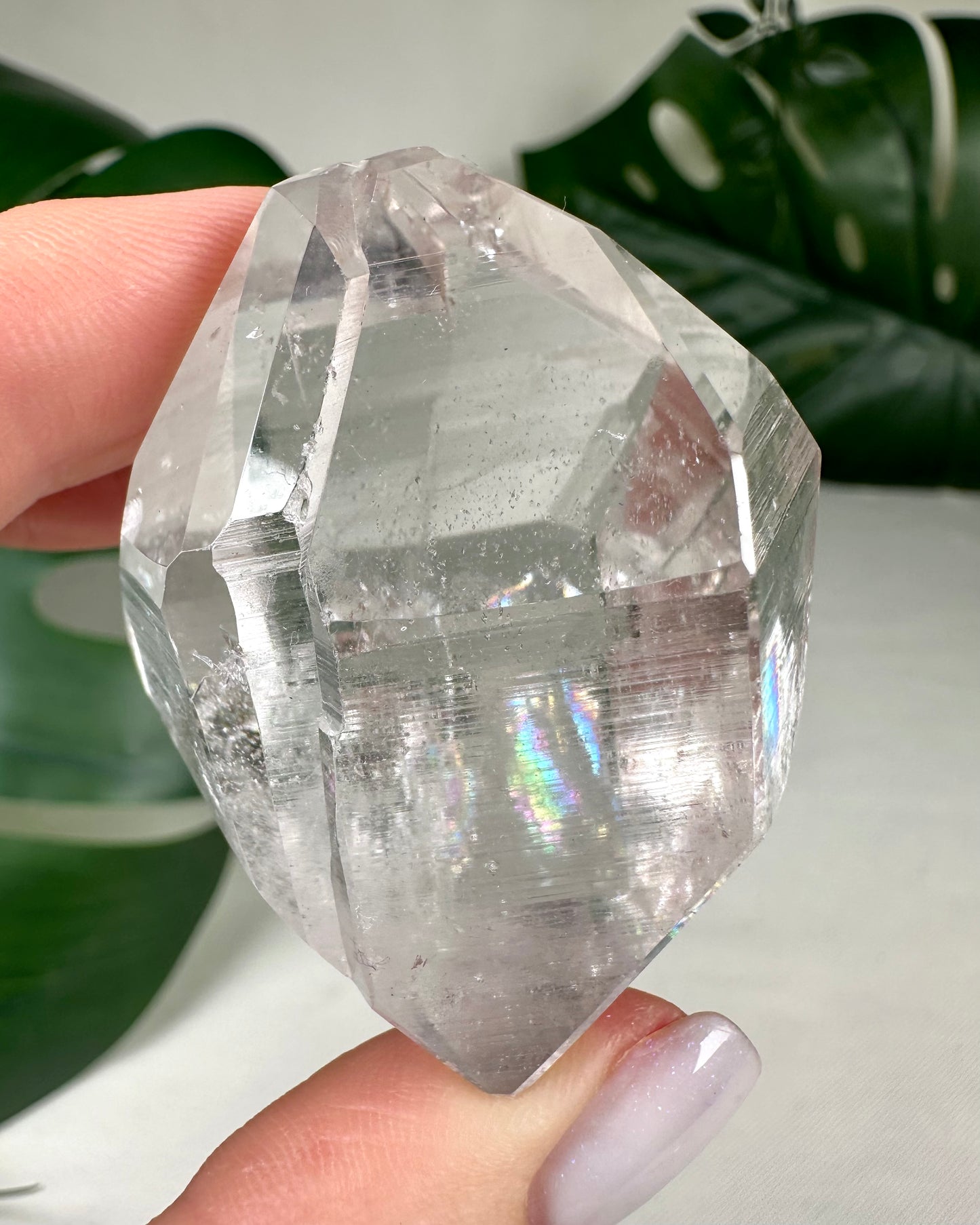 Semi-polished Lemurian Quartz No.44LQ