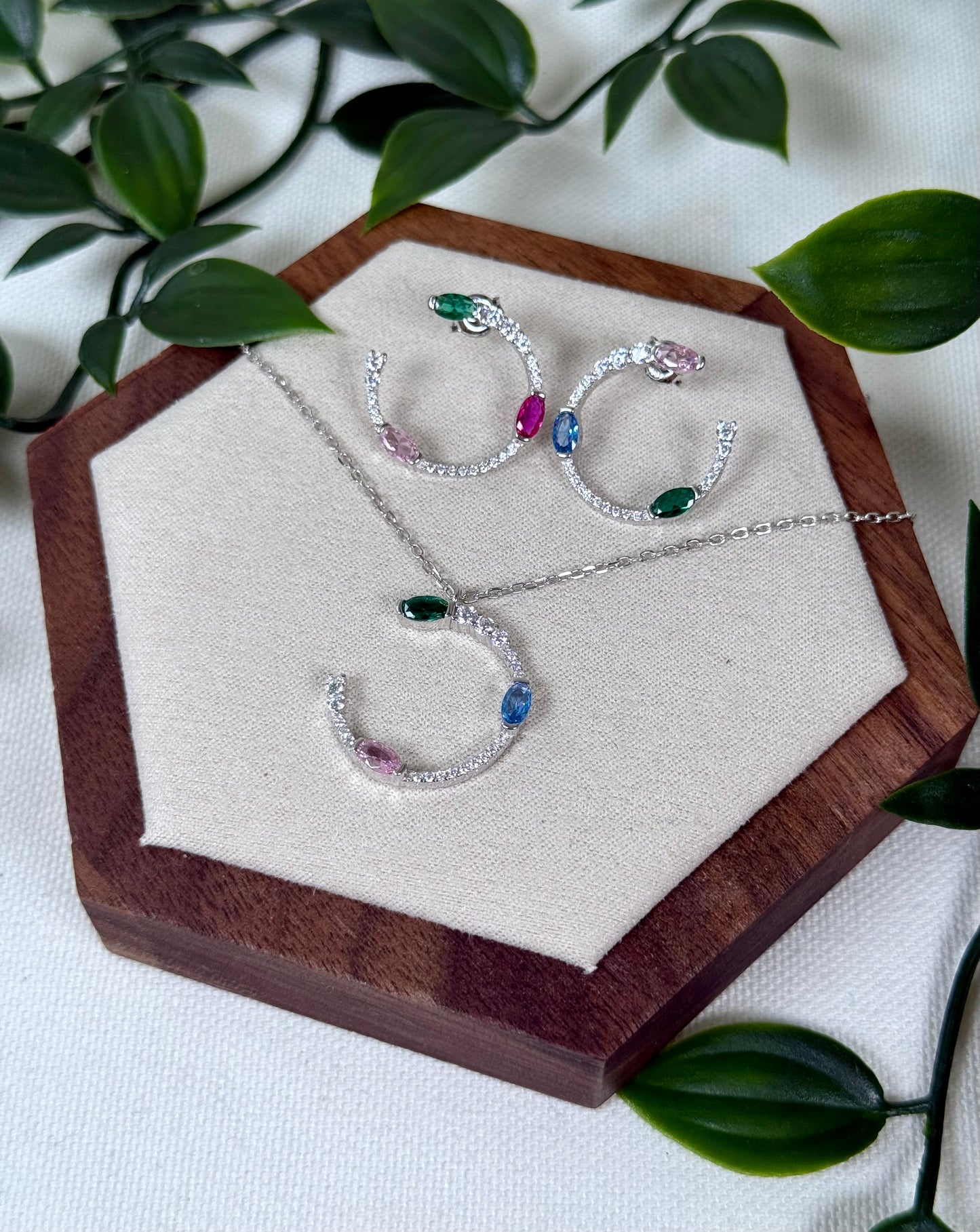 Moonbloom - Kette 925 Silber