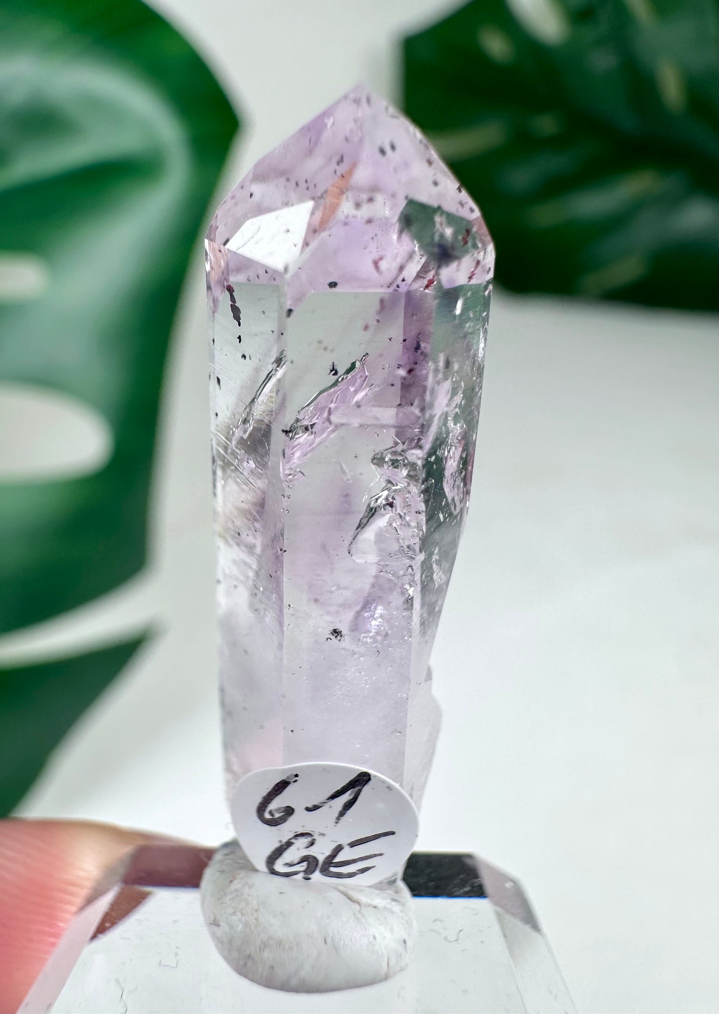 Goboboseb Quarz mit beweglicher Blase Nr.61GE