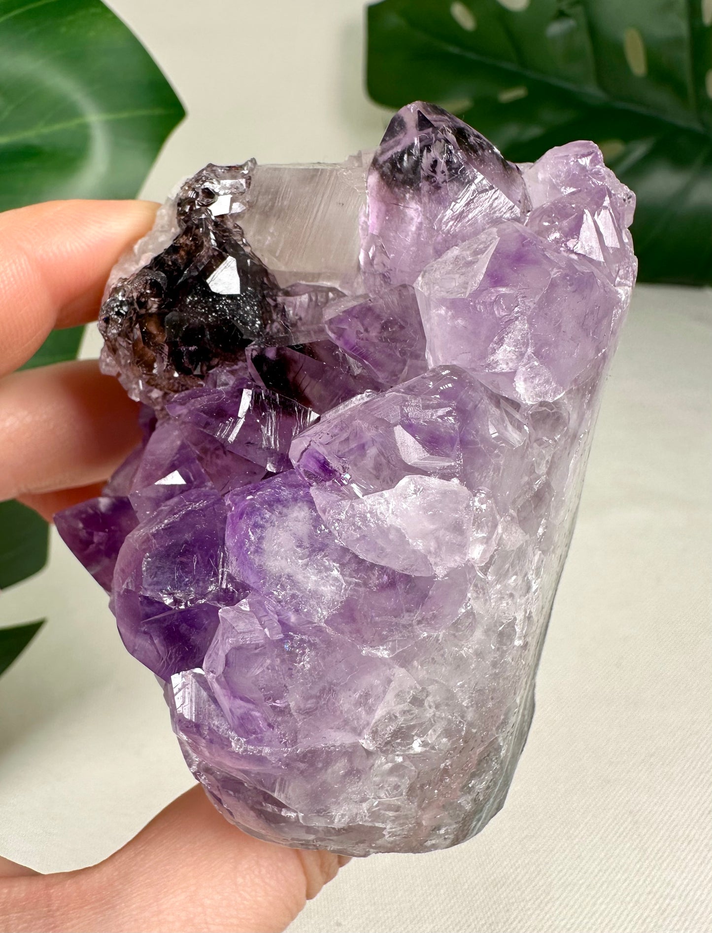 Amethyst mit Calcit Nr.68AC