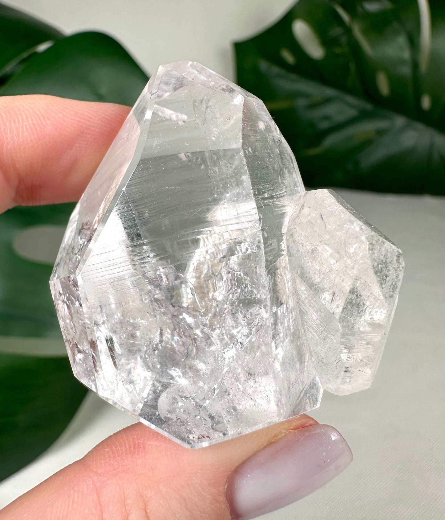 Semi-polished Lemurian Quartz No.37LQ