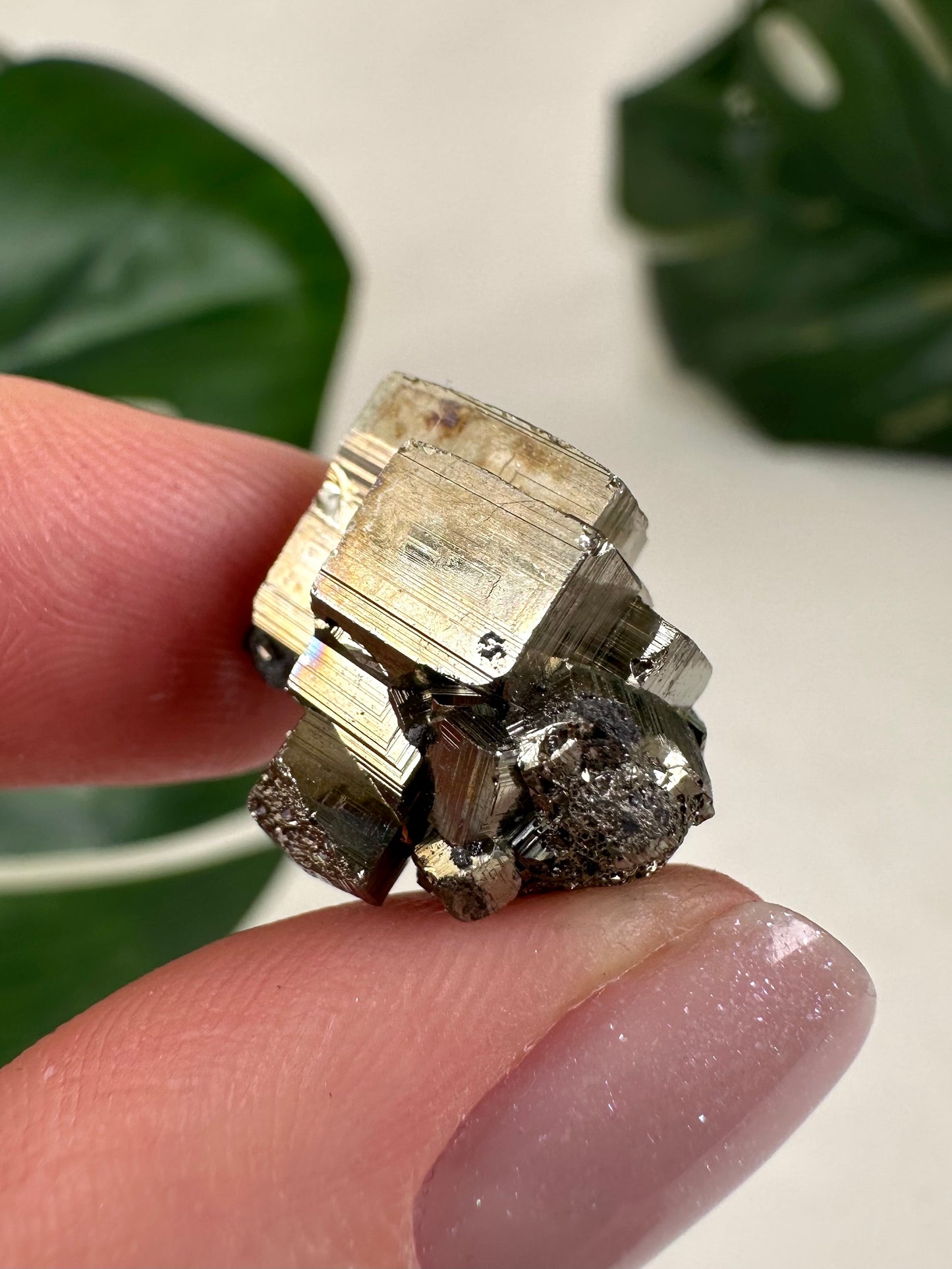 Iridescent Pyrite No. 10P6