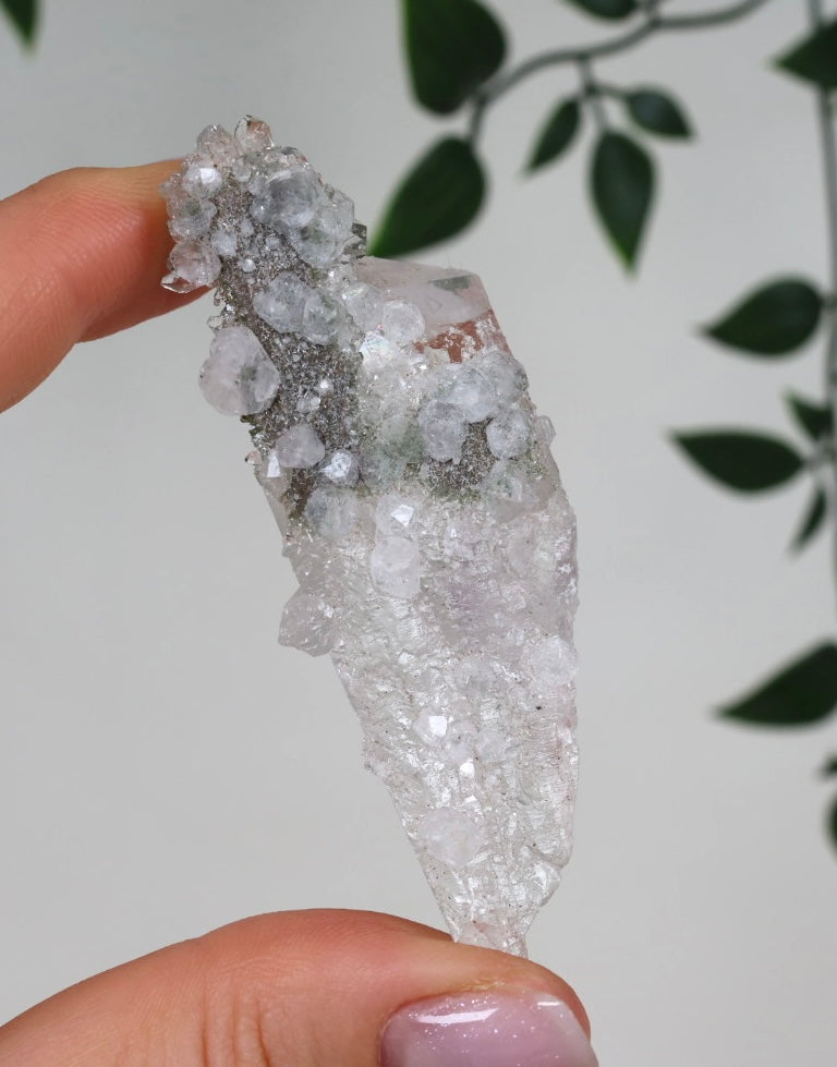 Goboboseb Quarz x Analcim x Epidot Nr.495GE