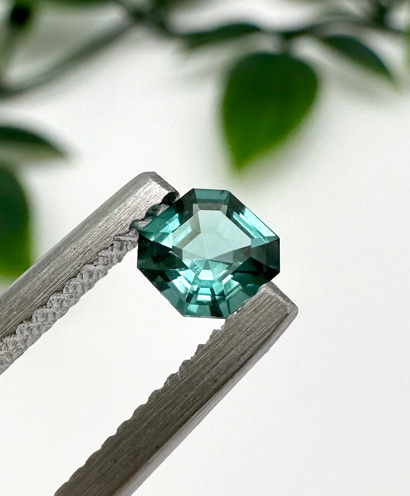 Turmalin Grün Asscher Edelstein Nr. 180TG