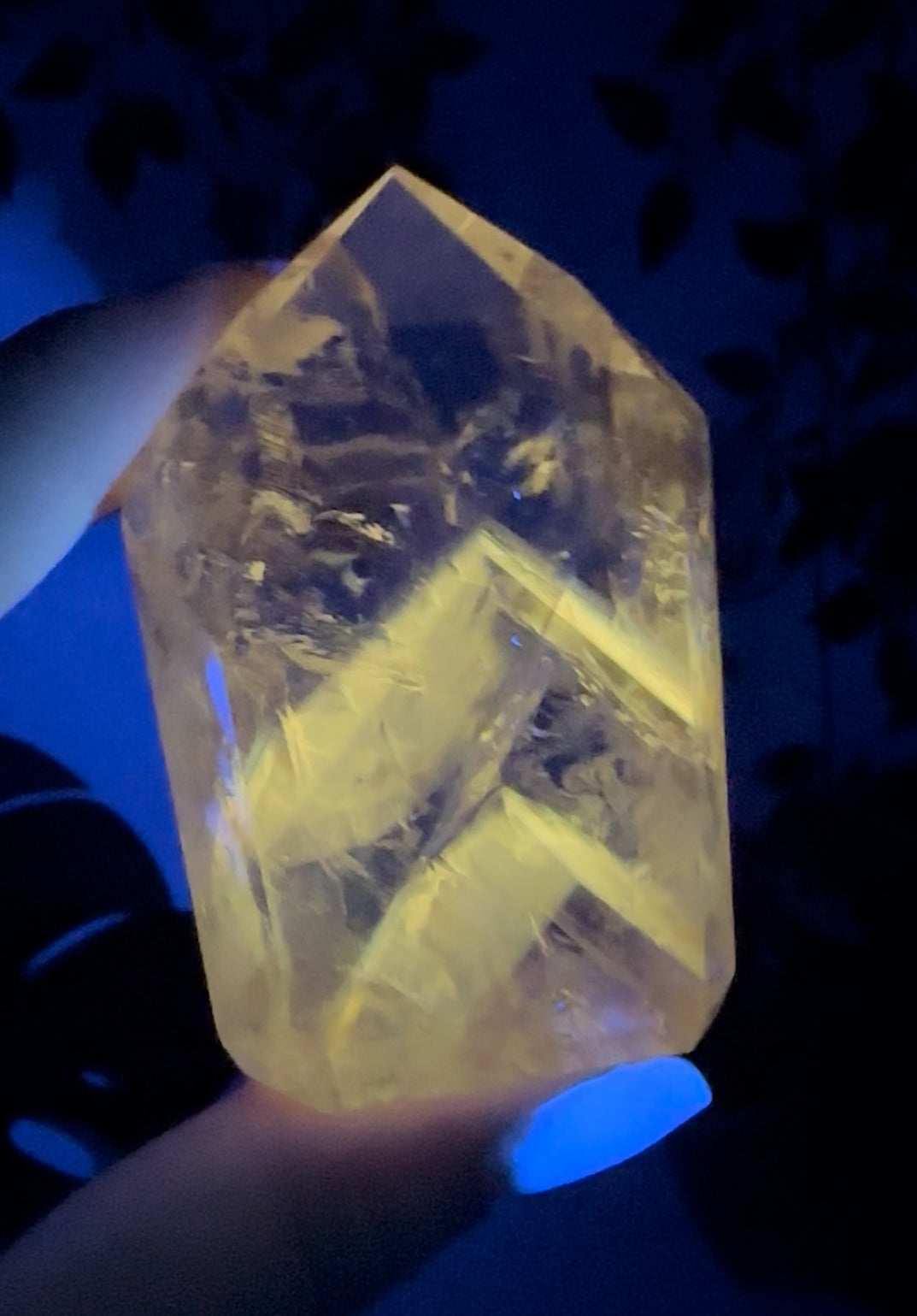 Amethyst x Powellit UV-Reaktiv Nr.64AP