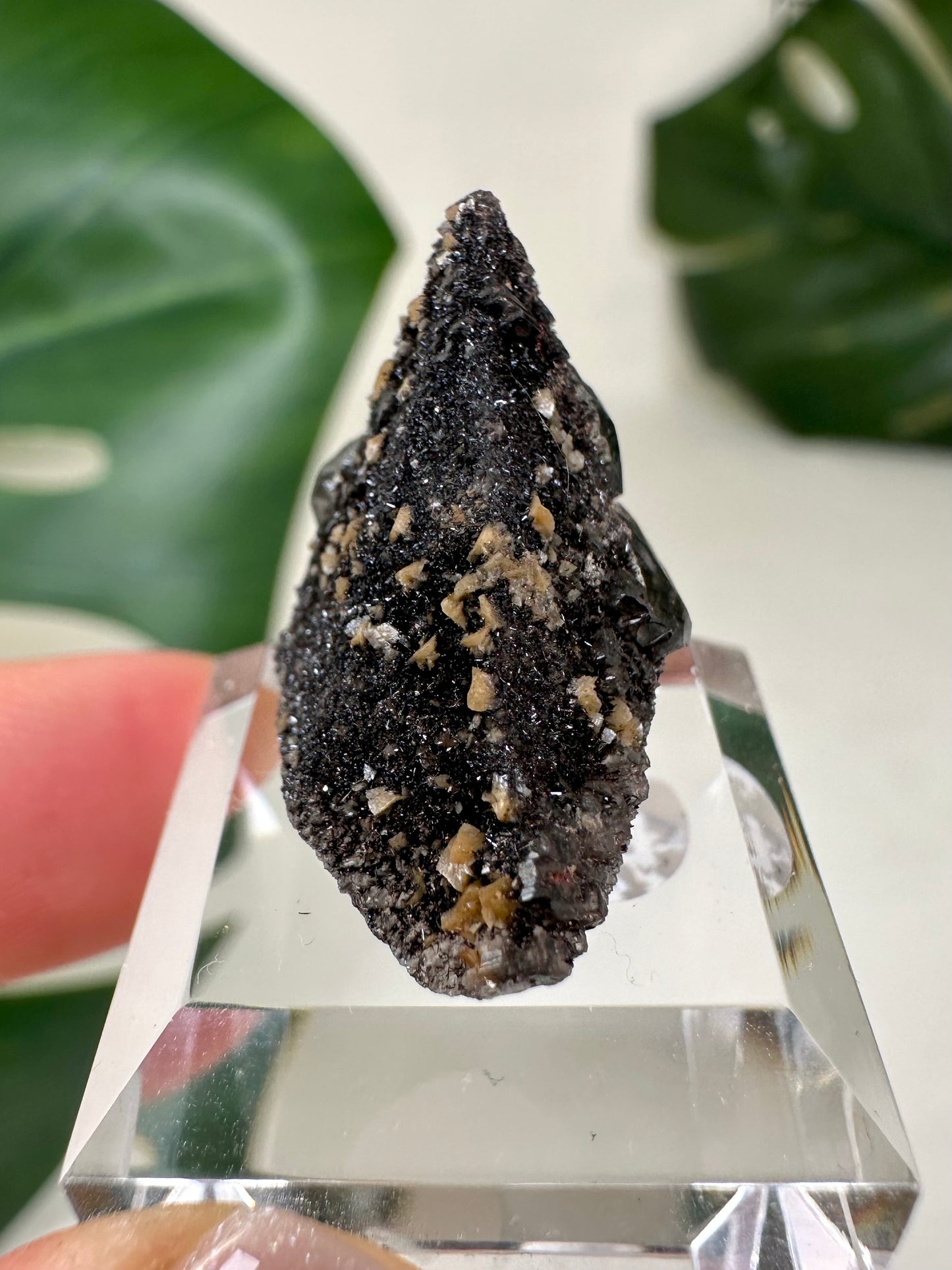 Dogtooth Calcite x Psilomelane x Pagoda Calcite No.44CA