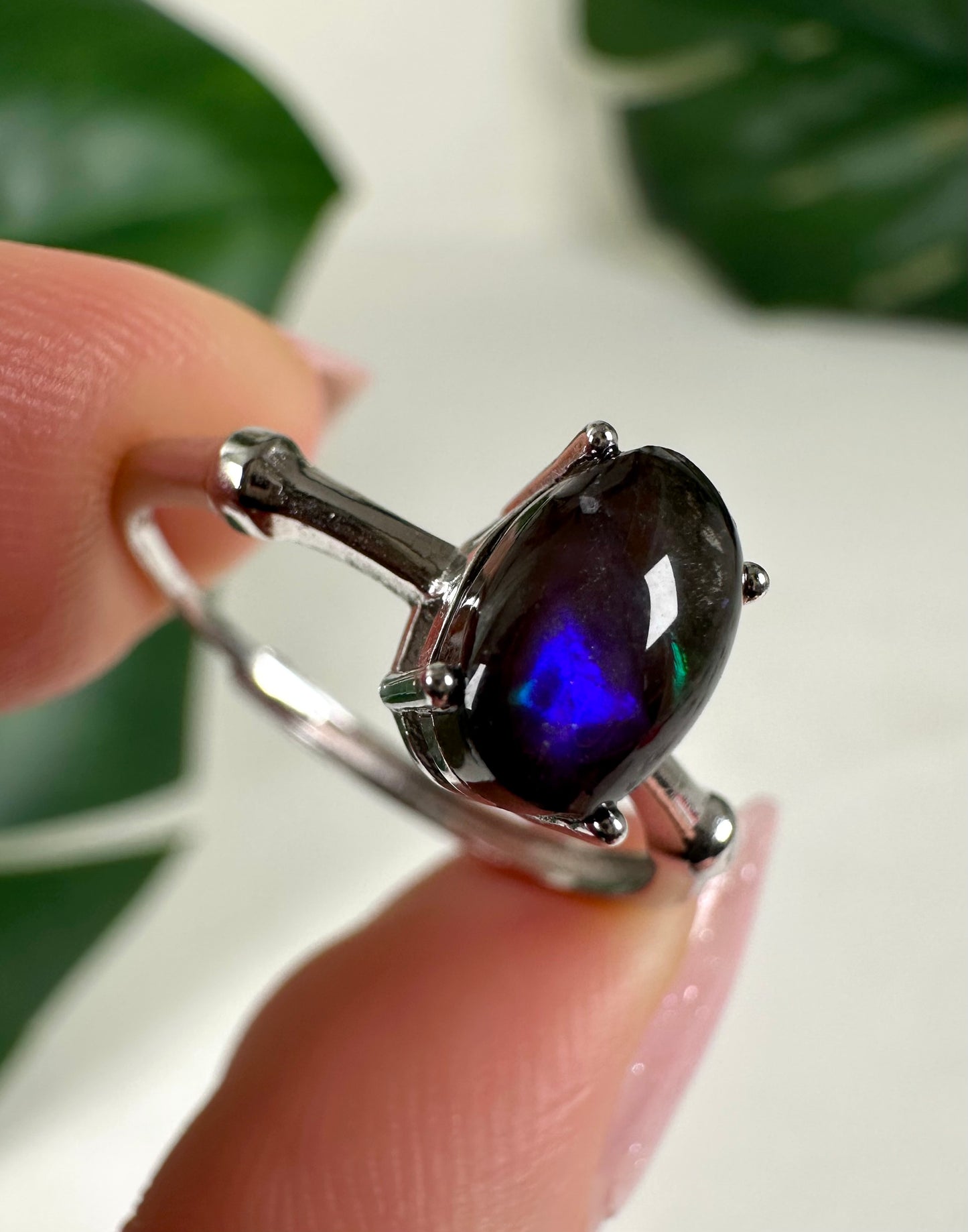 Ammolit Ring in 925 Silber Nr.49A2