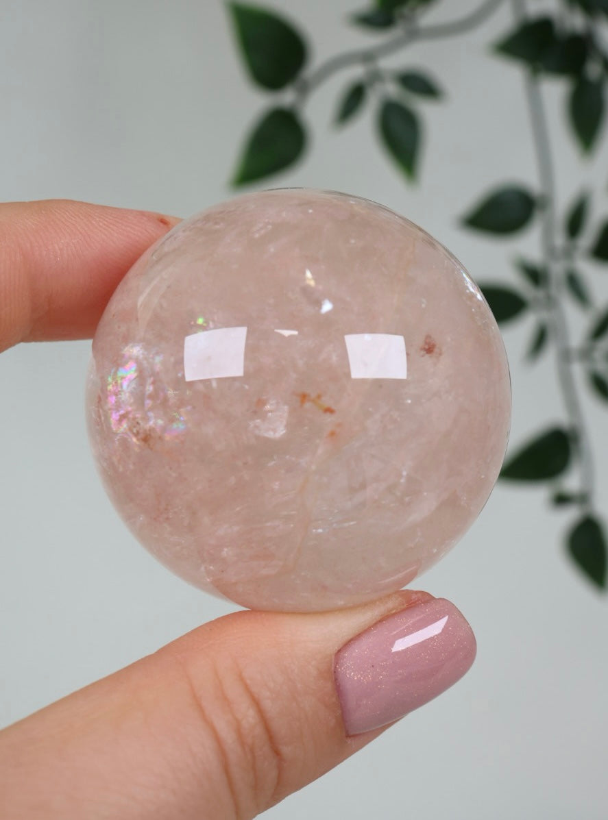 Pink Quarz Kugel Nr.76PQ