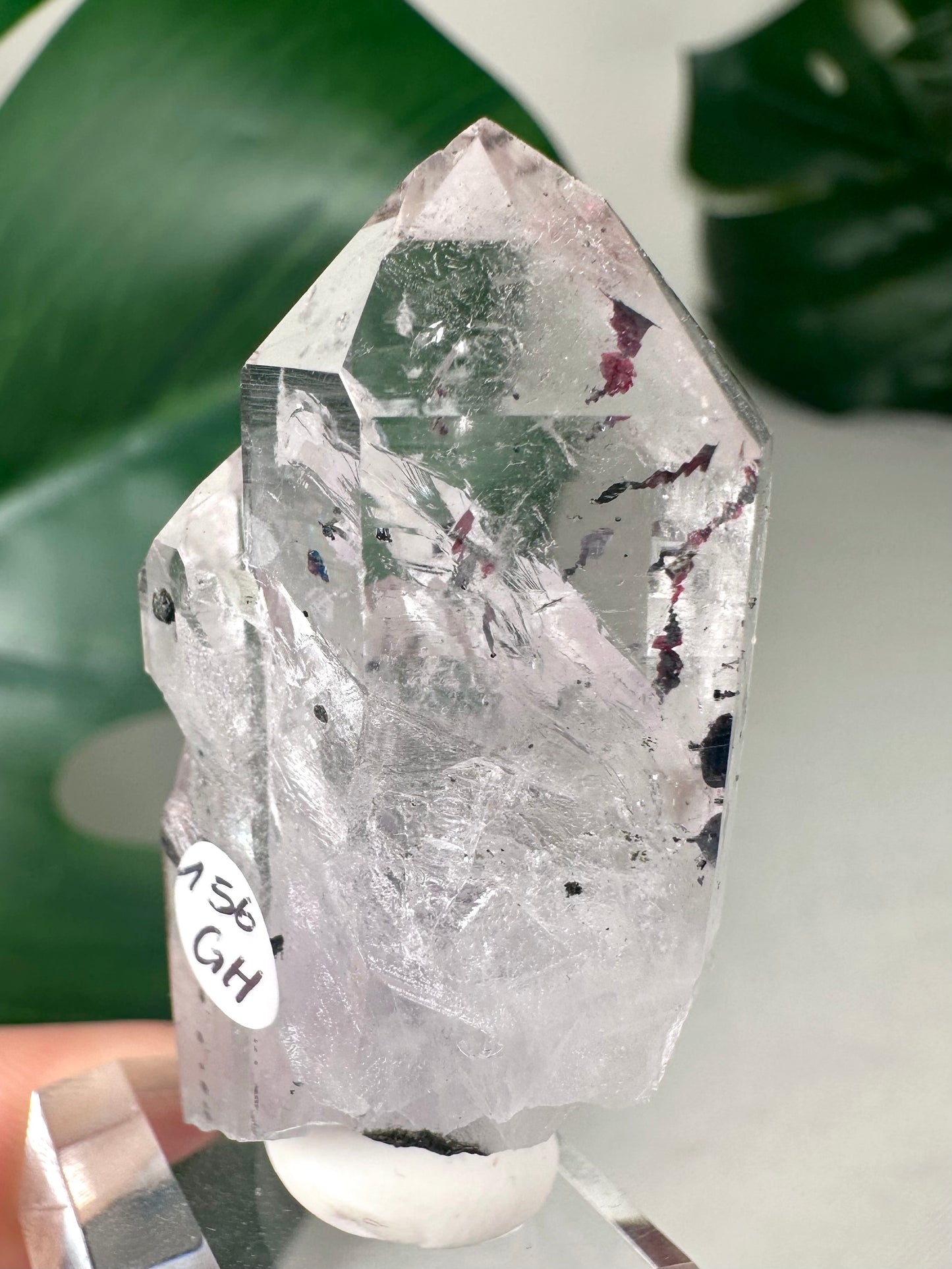 Goboboseb Quarz mit Hämatit Nr.156GH