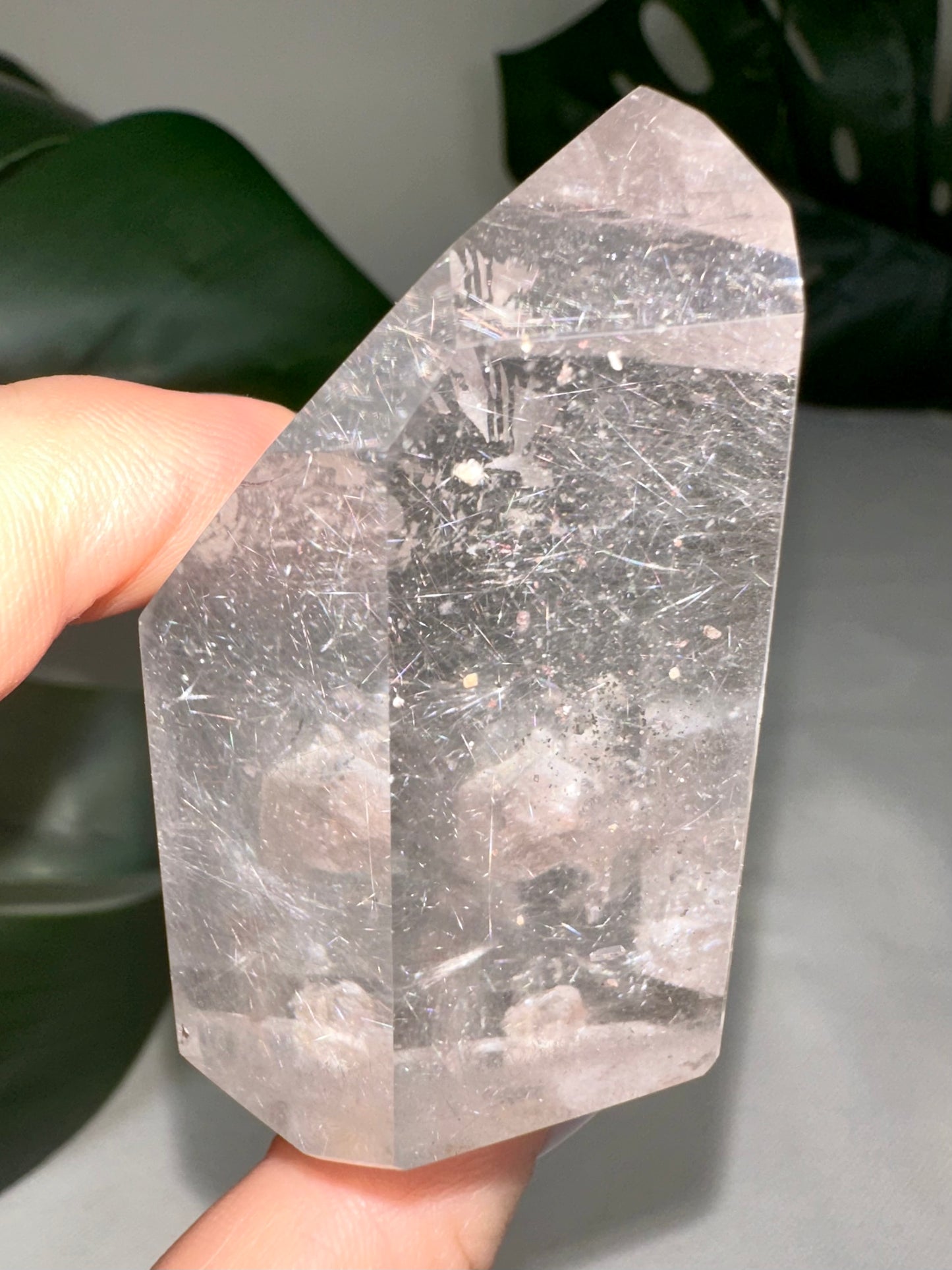 Rutilquarz mit Quarz in Quarz Nr.104QR