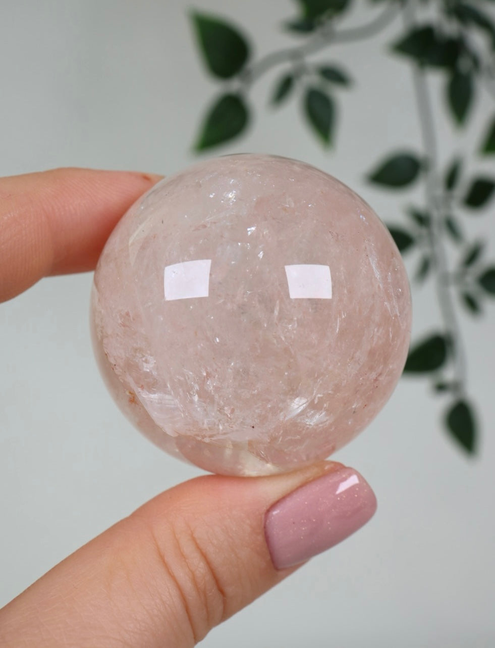 Pink Quarz Kugel Nr.76PQ