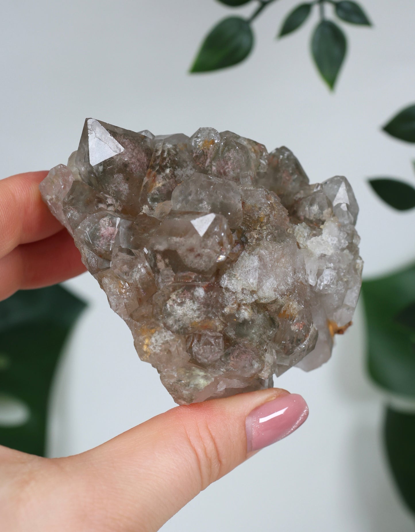 Gartenquarz x Rutil Cluster Nr.117GR