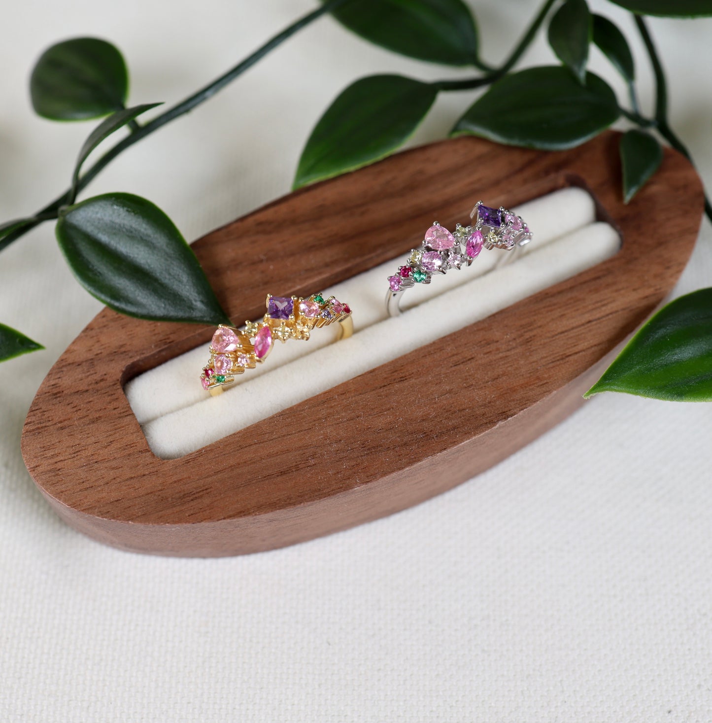 Garden Muse - Ring 925 Silber Vergoldet