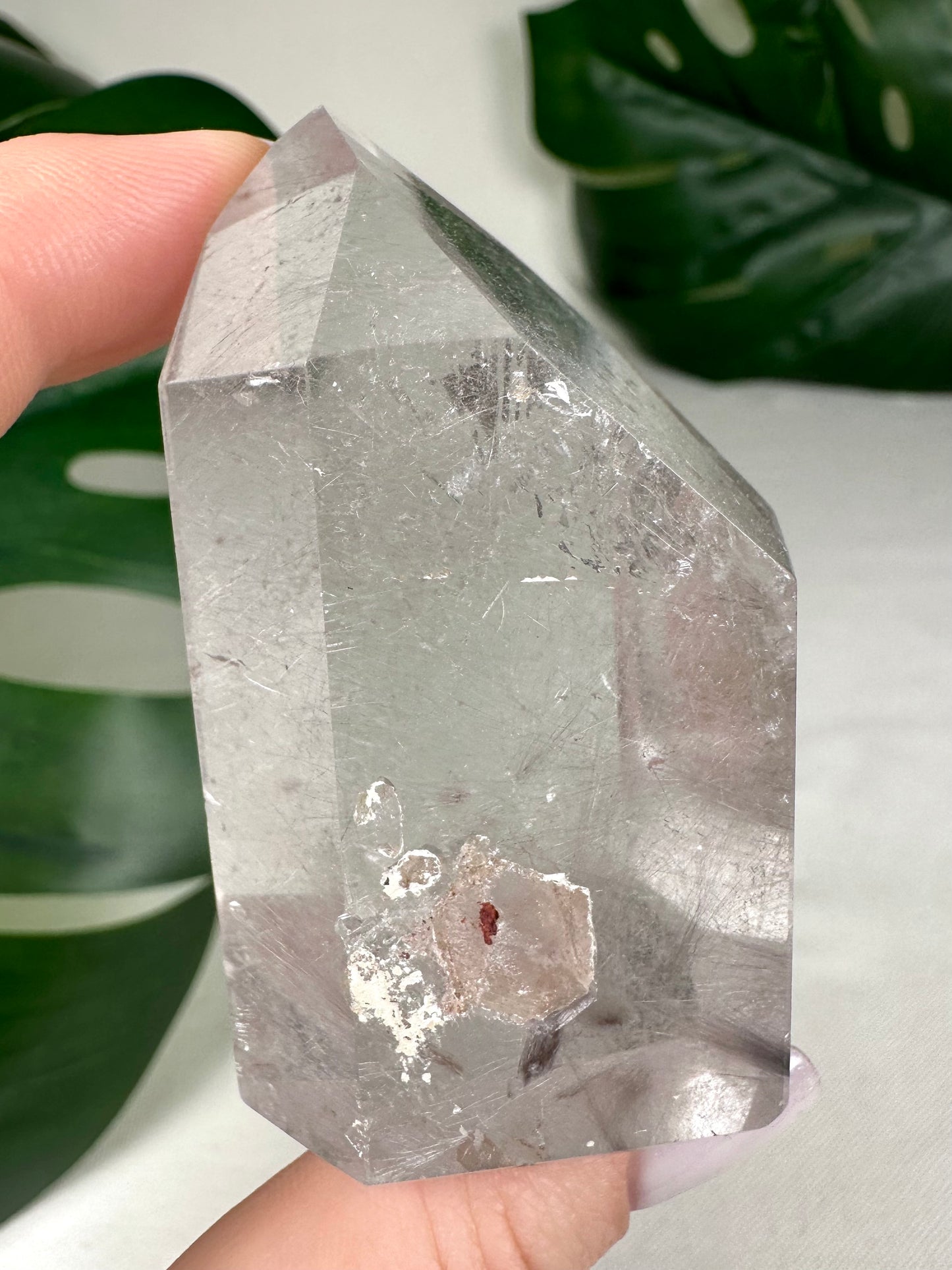 Rutilquarz mit Quarz in Quarz Nr.104QR