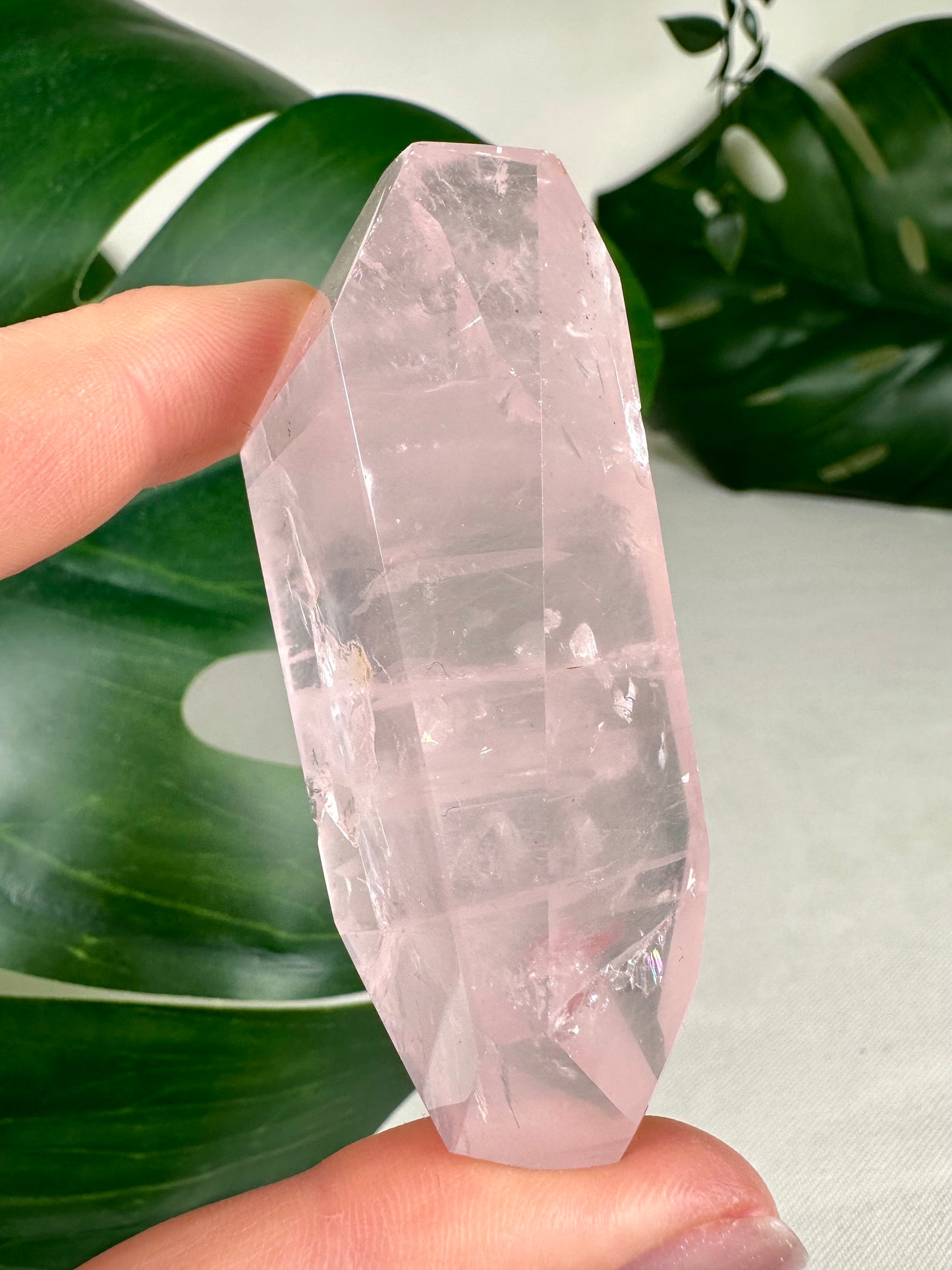 Rosenquarz mit Pyrit Nr.40RP