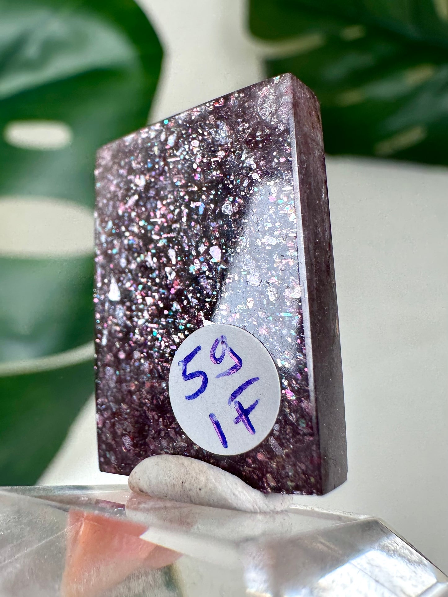 Iolita con piedra solar n.º 59IF