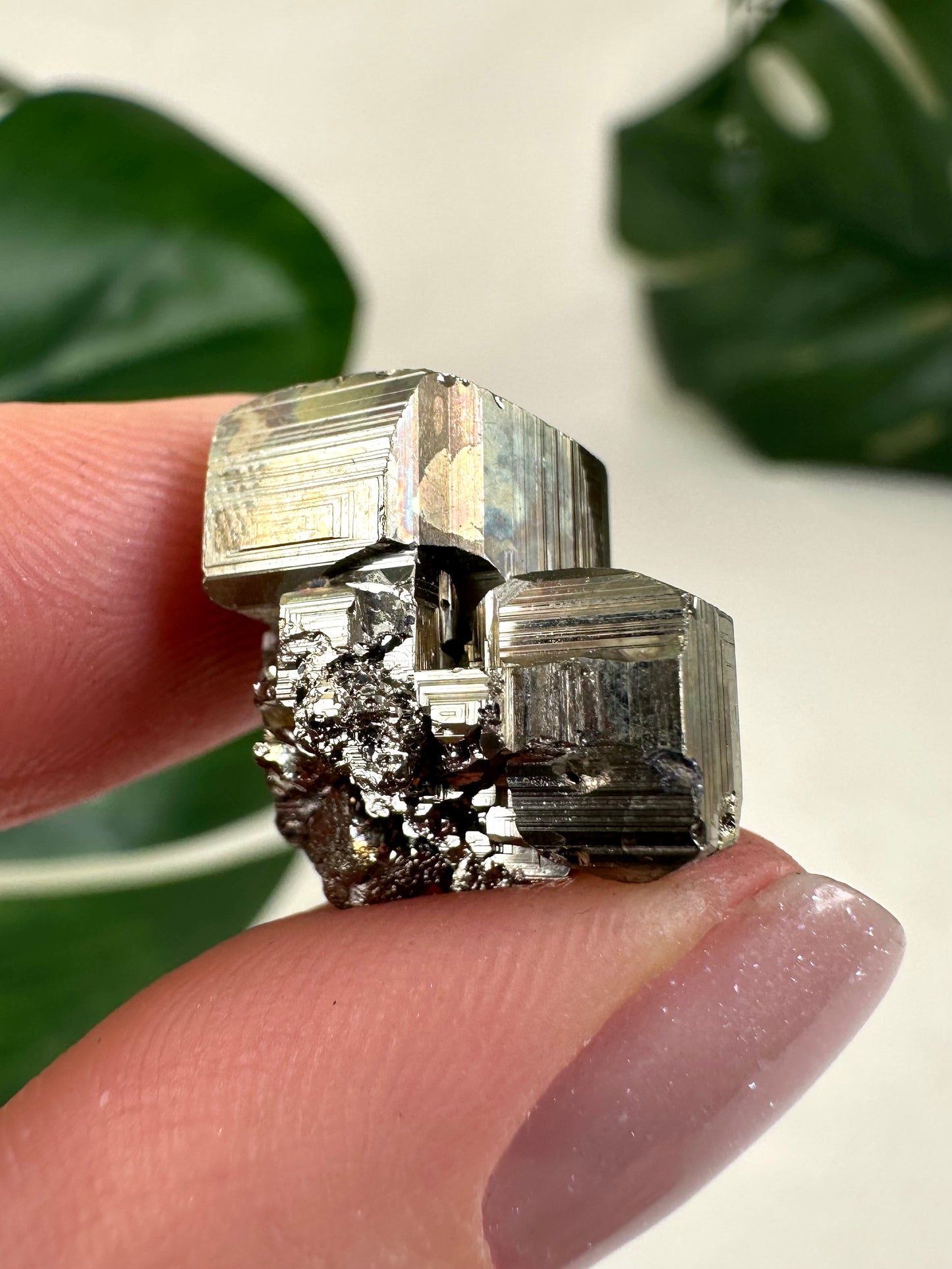 Iridescent Pyrite No. 10P7