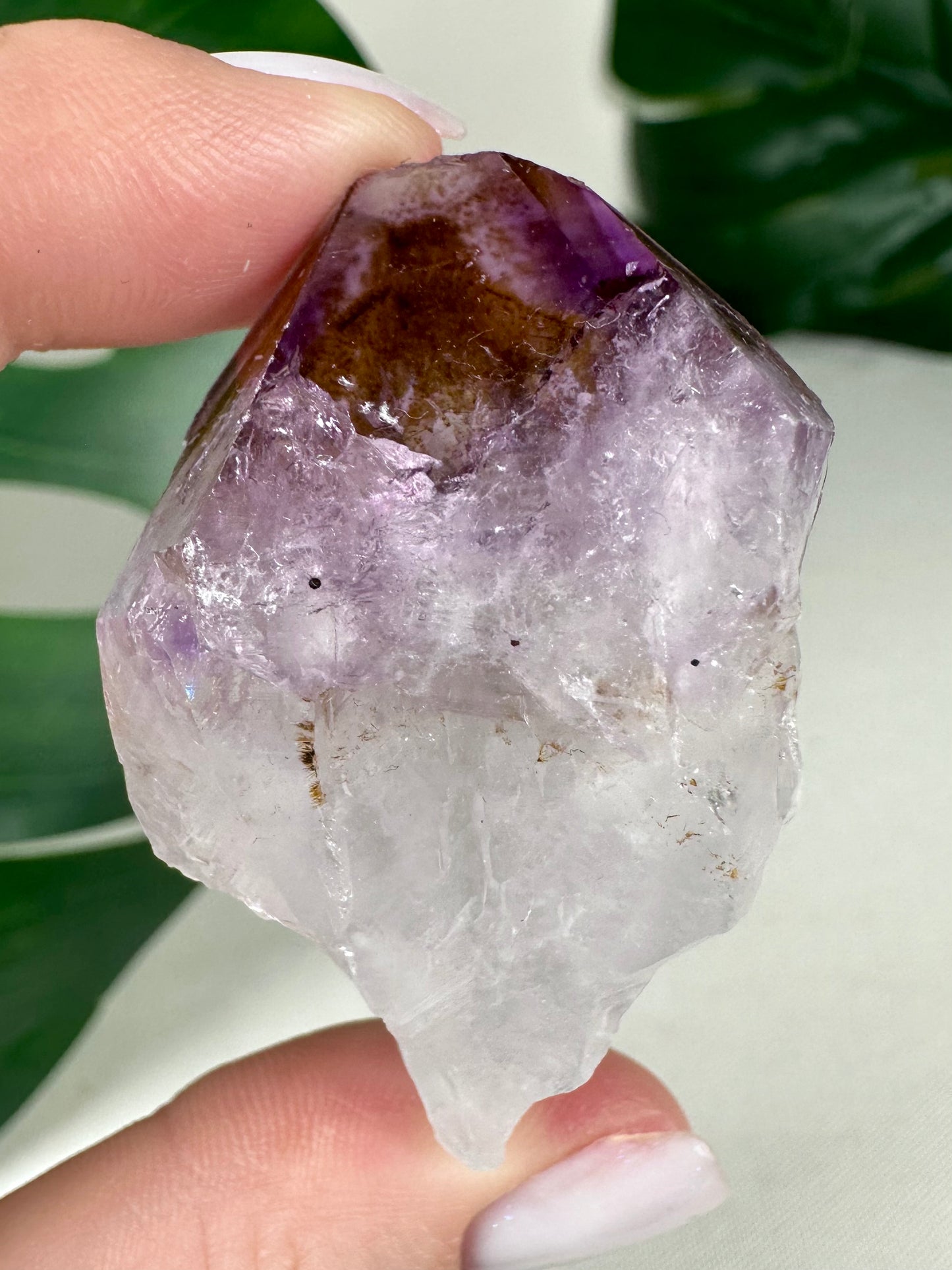 Amethyst x Goethit Zepter Nr.31AG
