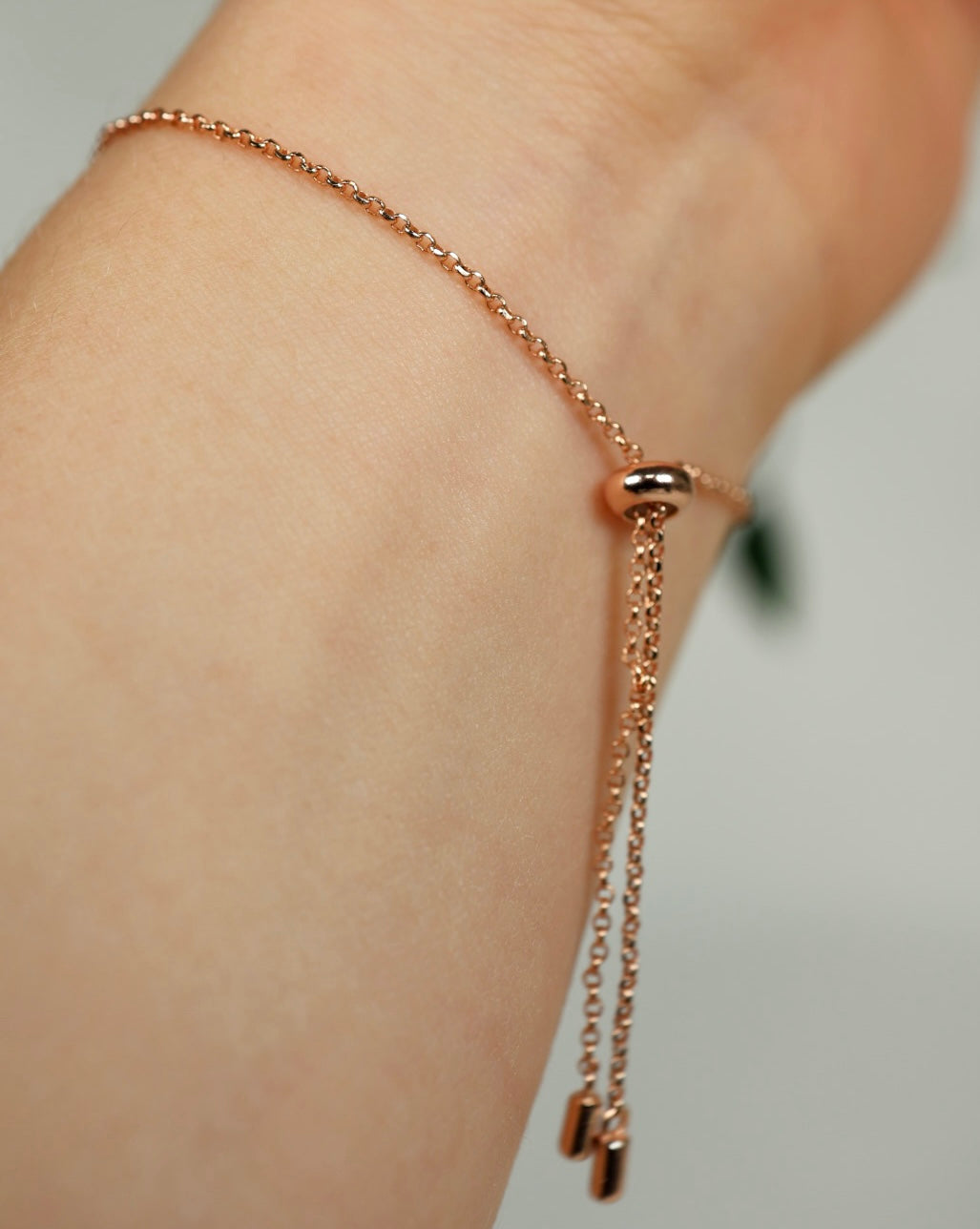 Cira Moissanit Armband Rose Gold