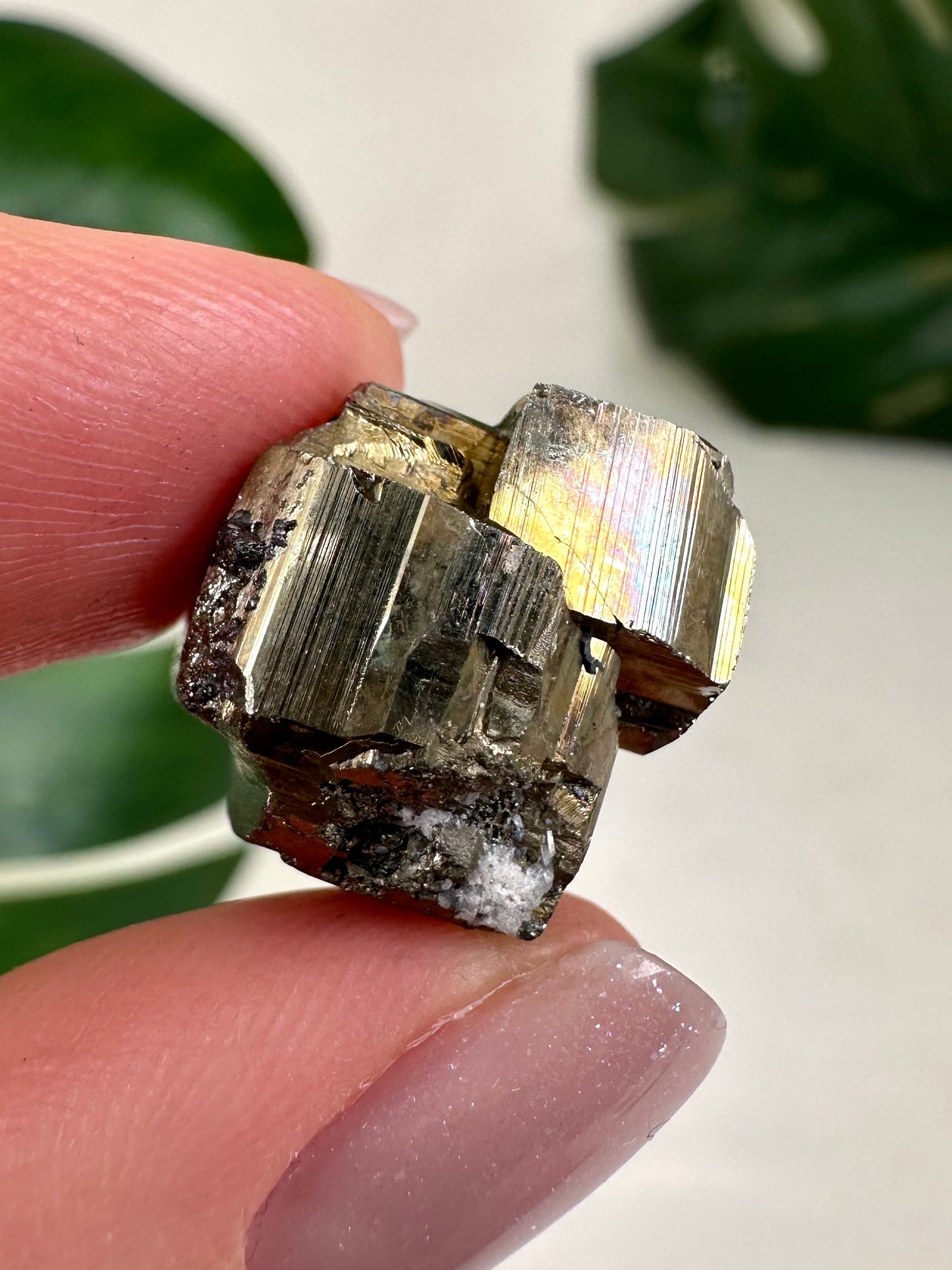 Iridescent Pyrite No. 8P6