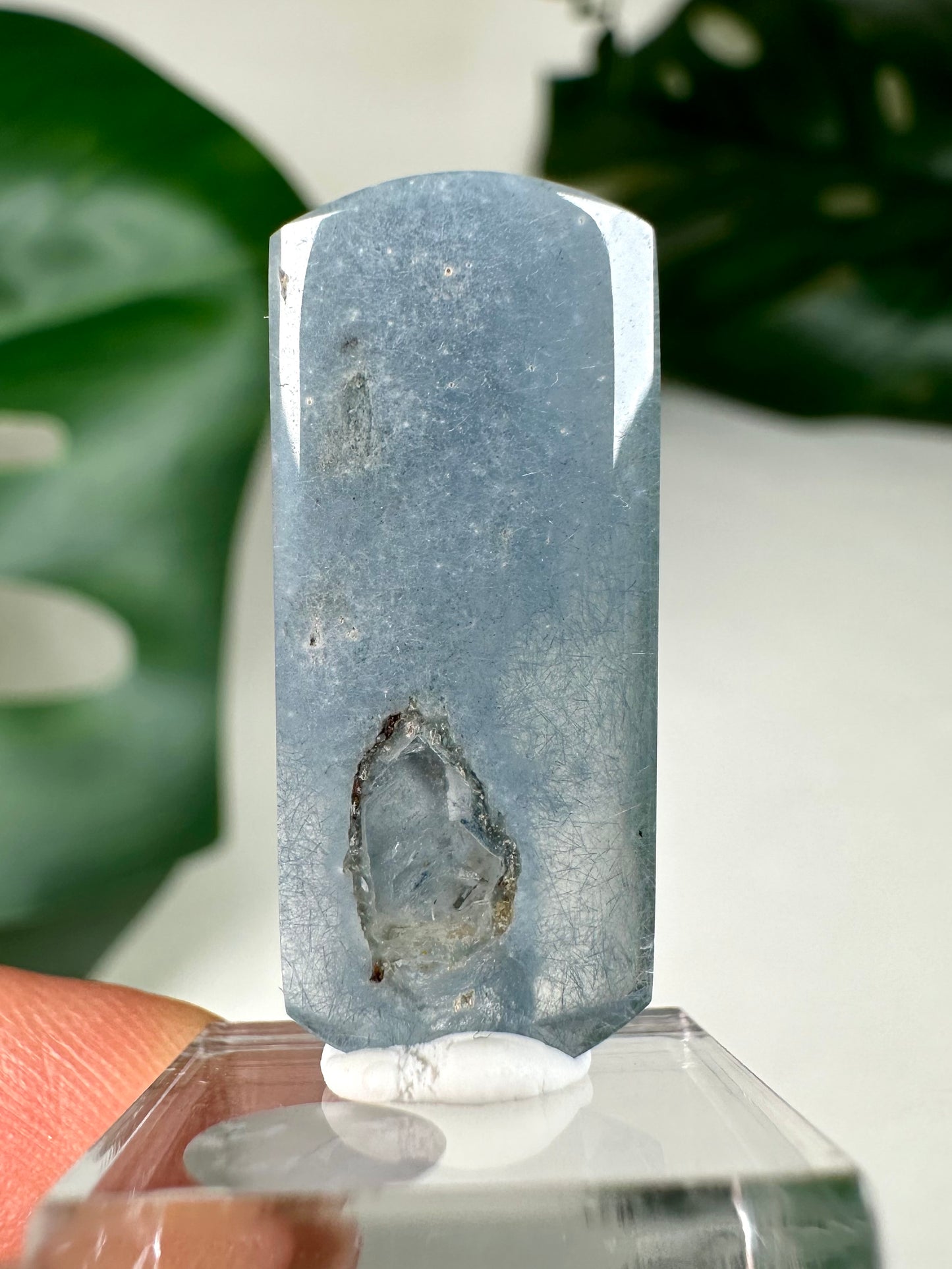 Blauer Amphibolquarz Nr.73BA