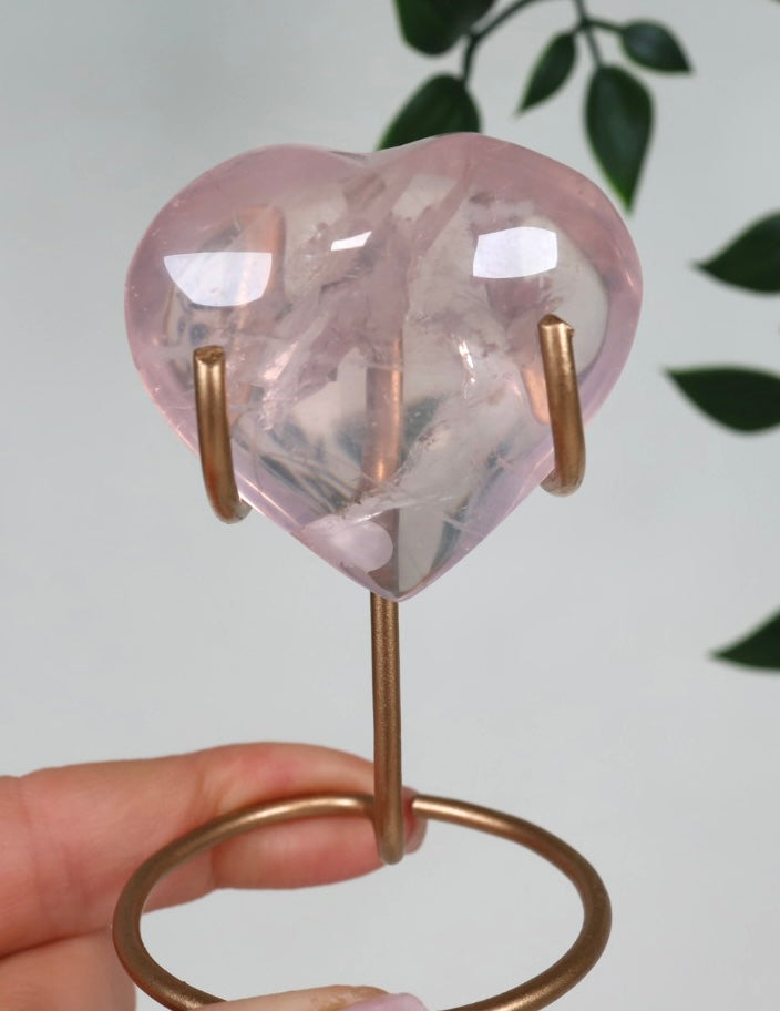 Rosenquarz Herz Nr.43RH