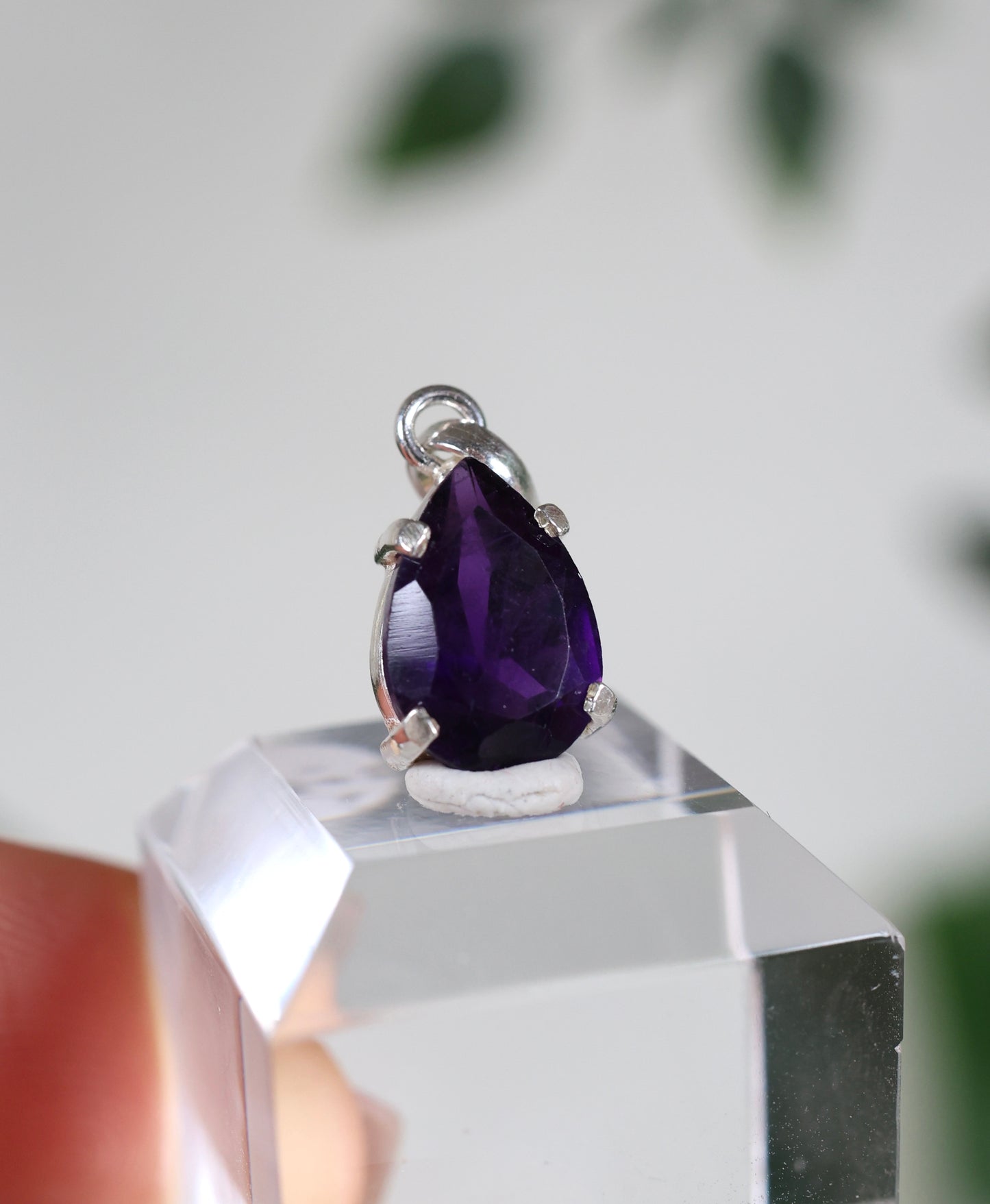 Amethyst Anhänger 925 Silber Nr.54A2