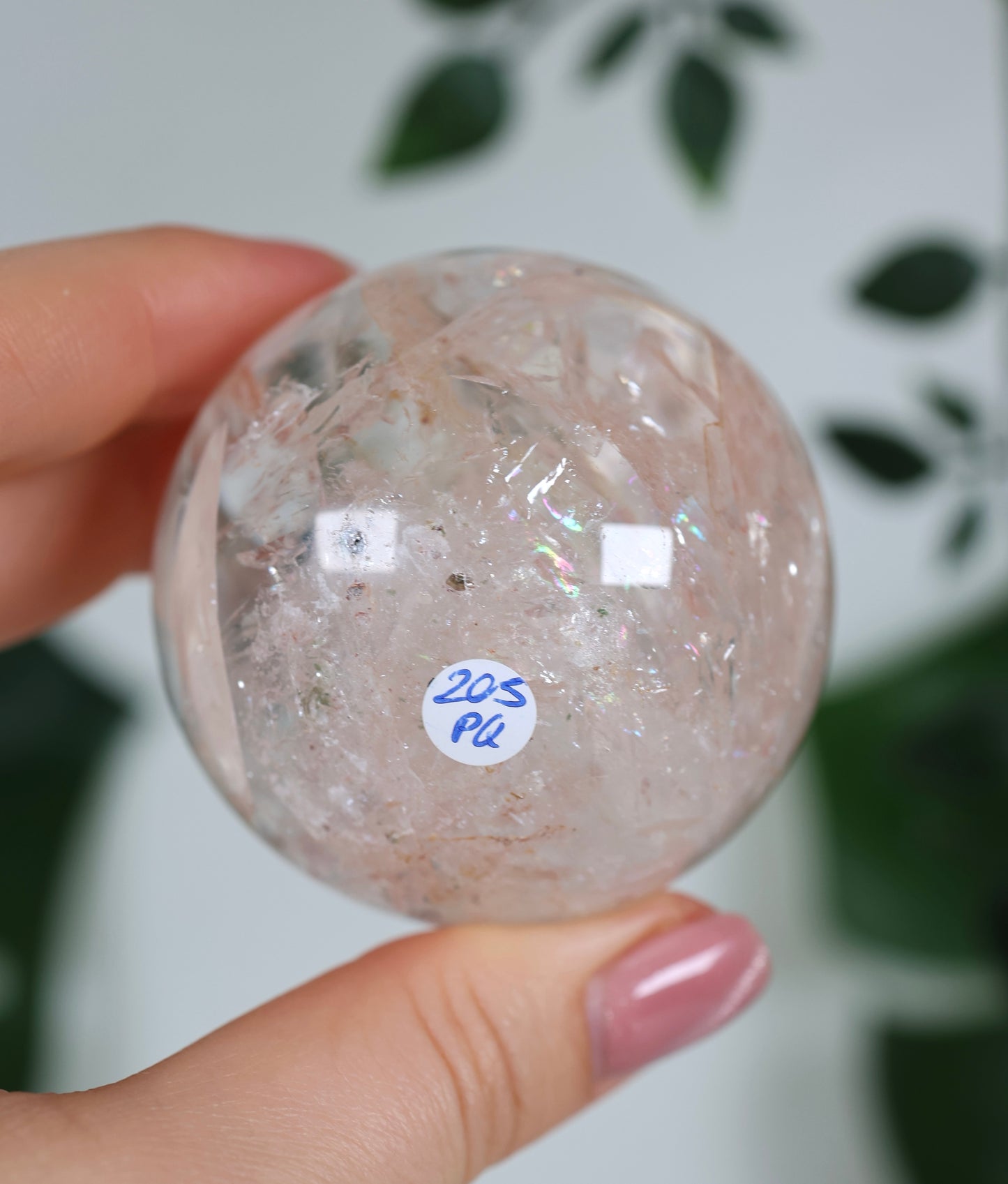 Pink Quarz Kugel Nr.205PQ