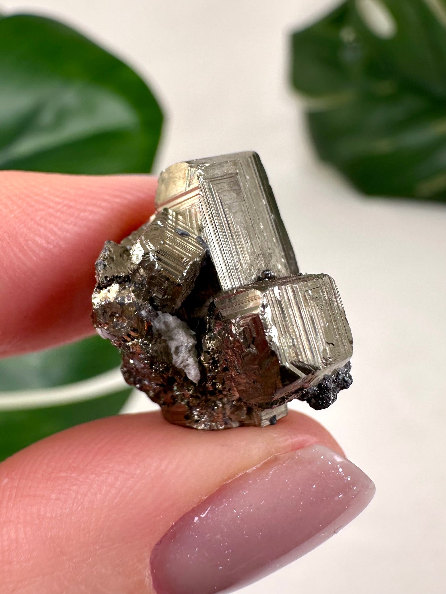 Iridescent Pyrite No. 8P2