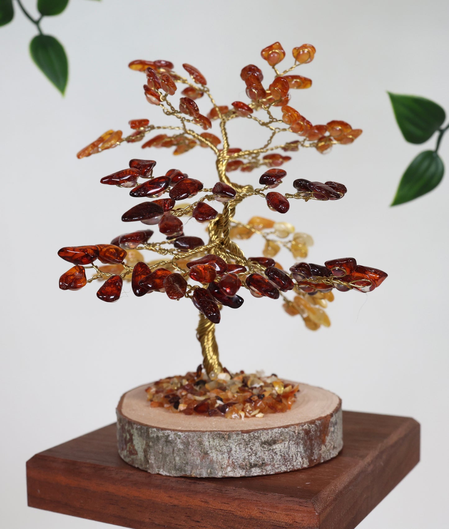 Bunter Bernstein Baum Nr.53B2