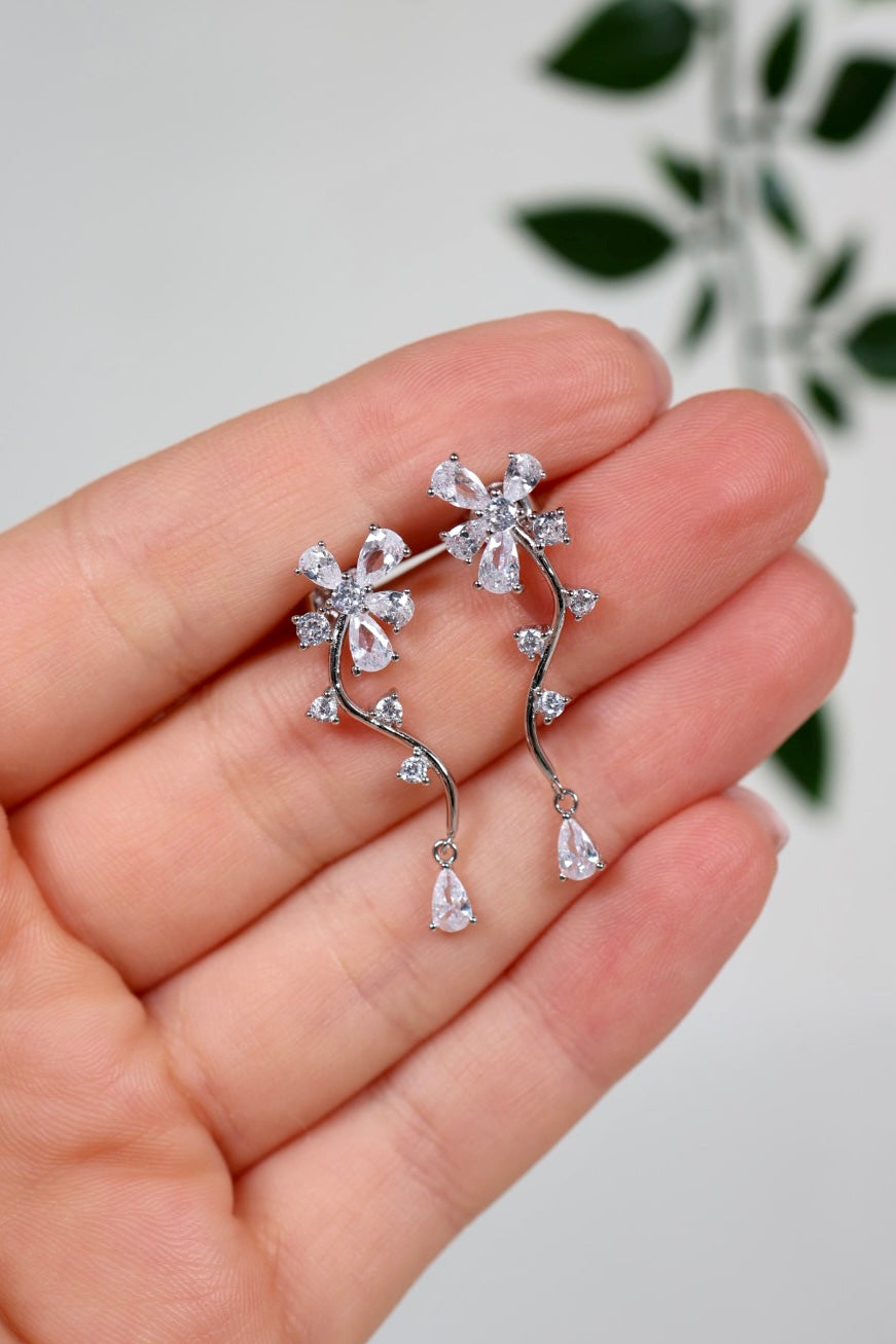 Florae Ohrstecker Silber