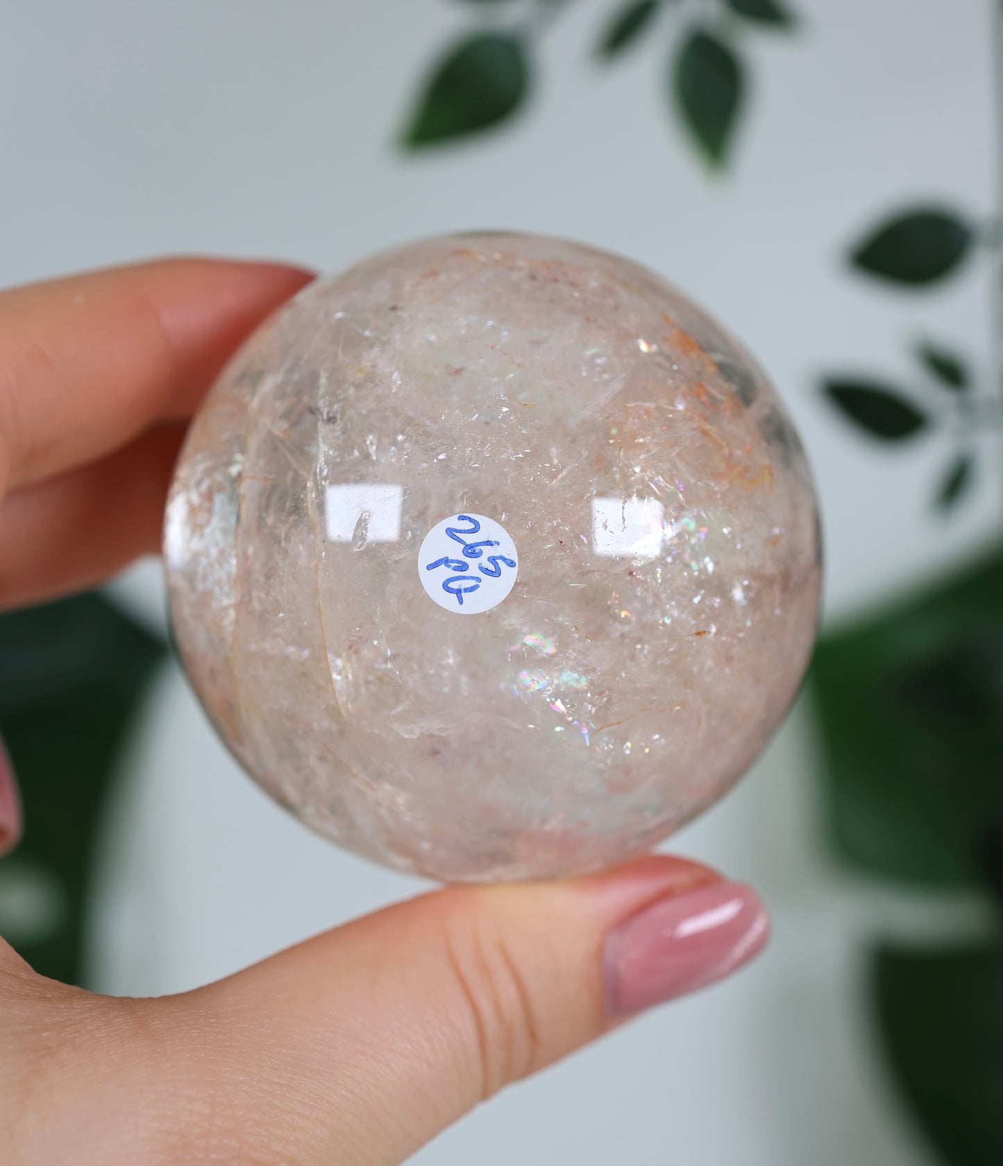 Pink Quarz Kugel Nr.265PQ