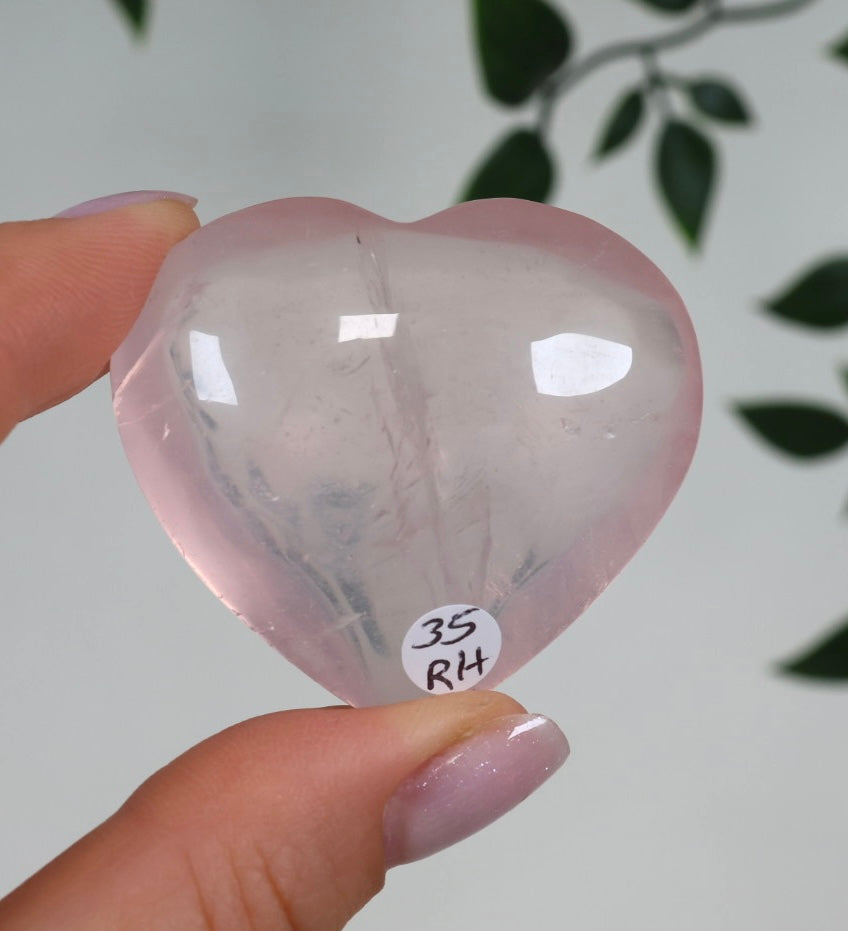 Rosenquarz Herz Nr.35RH