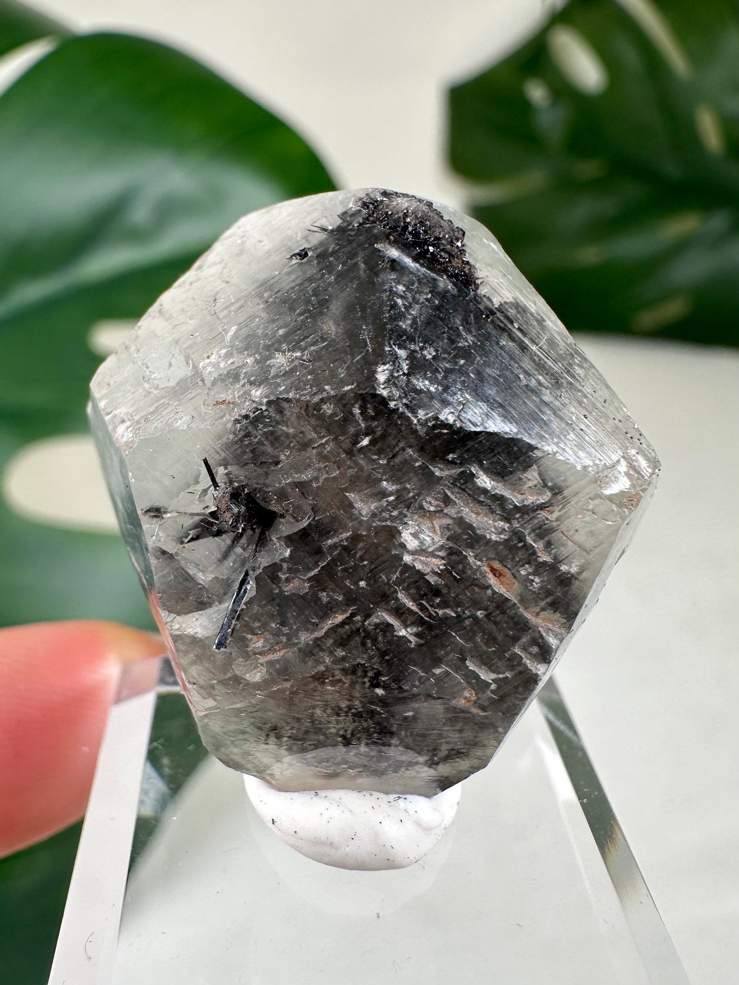 Dogtooth Calcite x Psilomelane x Pagoda Calcite No.44PC