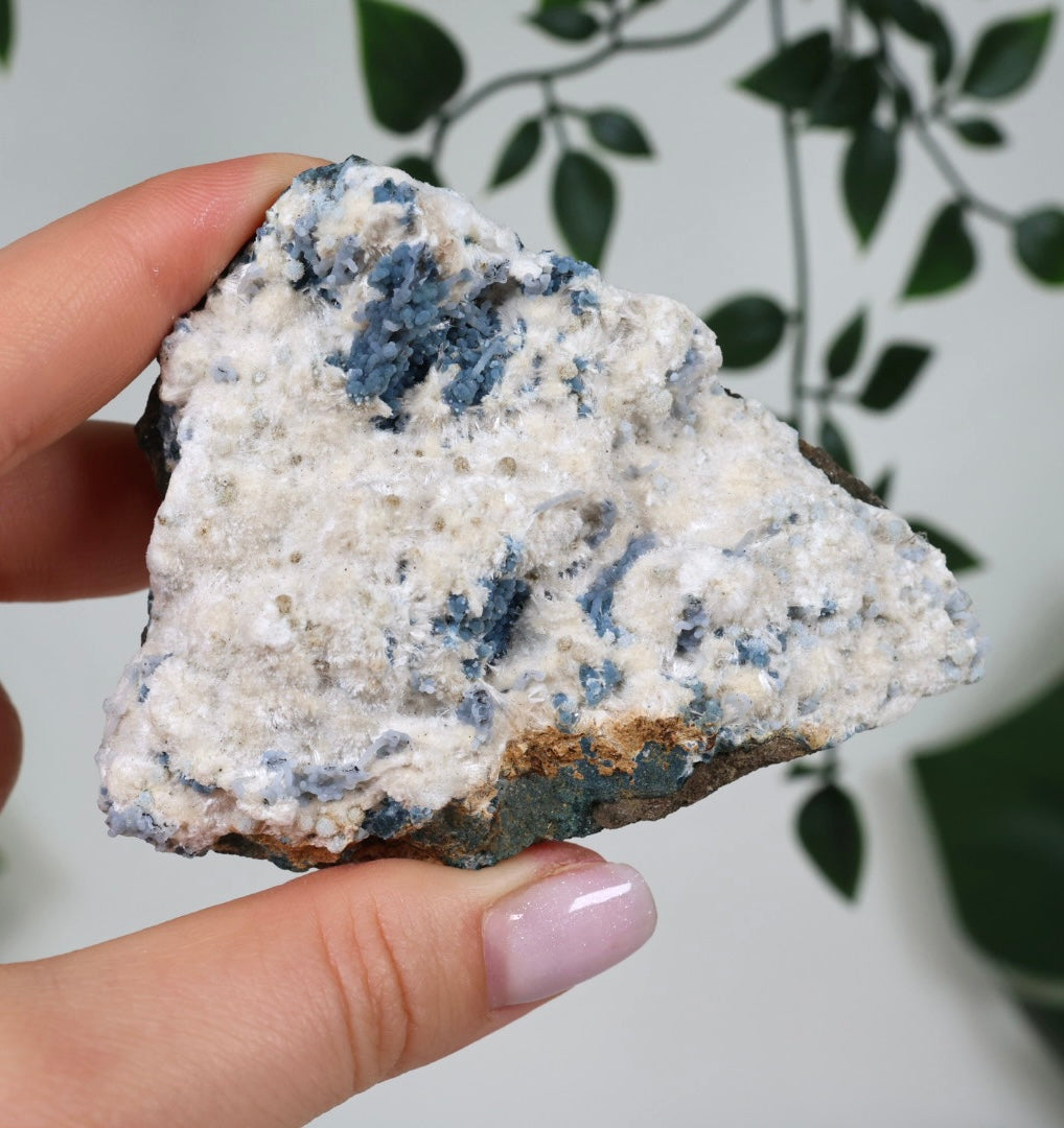 Blauer Chalcedon x Okenit Nr.55CO