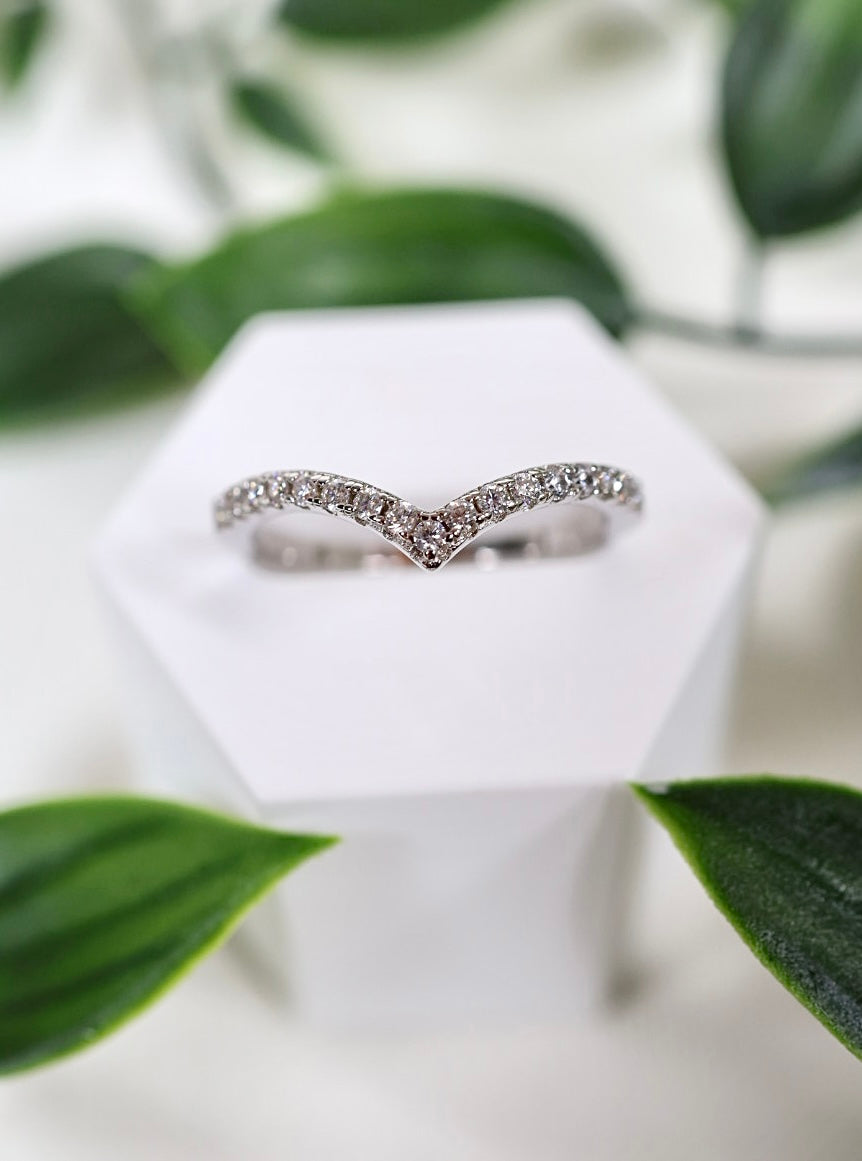 Orya Moissanit Ring Silber