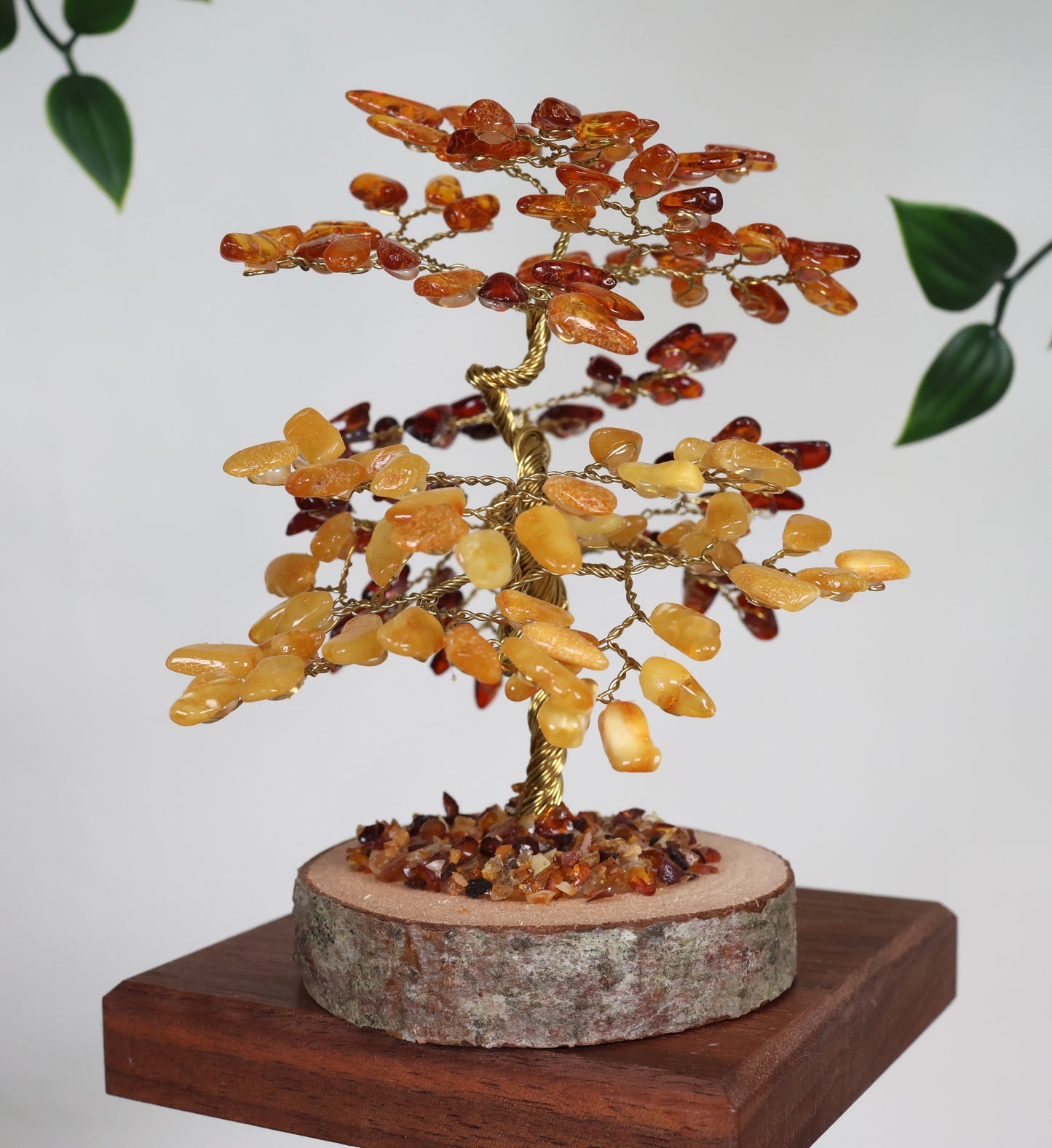 Bunter Bernstein Baum Nr.53B3
