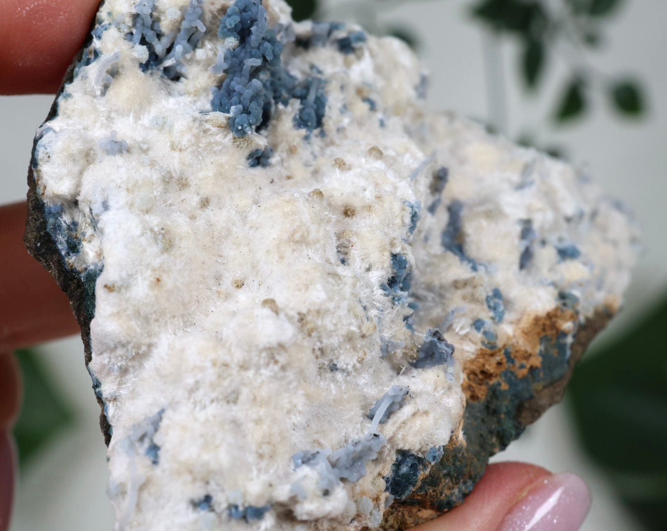Blauer Chalcedon x Okenit Nr.55CO