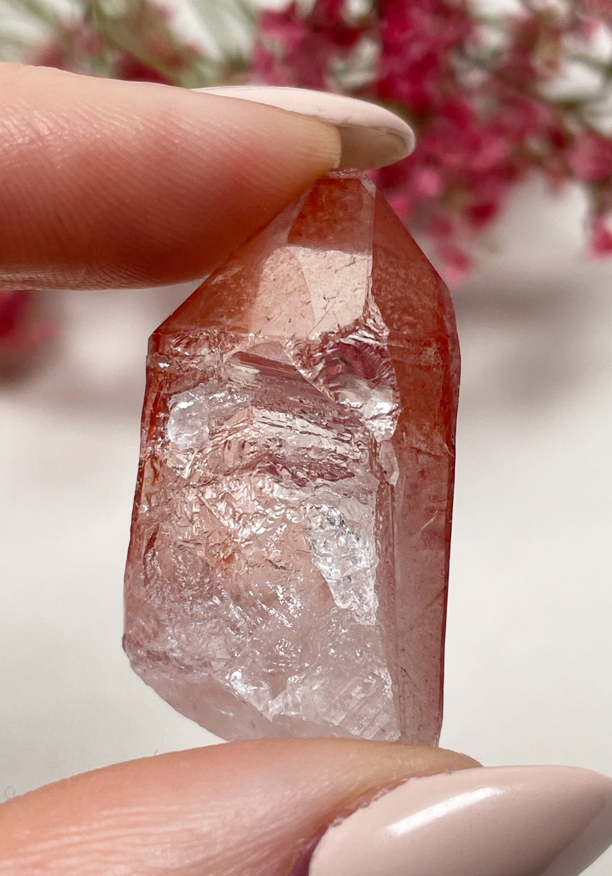 Pinke Lemurian Spitze Nr. 27LS