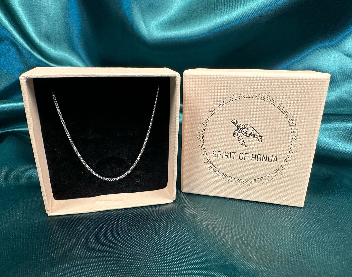 Kette 925 Silber rhodiniert