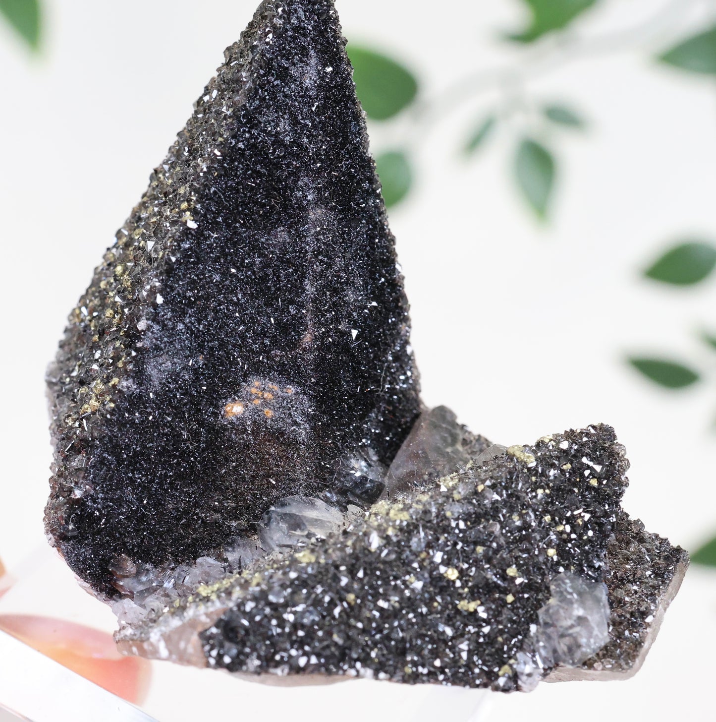 Dogtooth Calcite x Psilomelane x Pyrite x Pagoda Calcite No.333DC