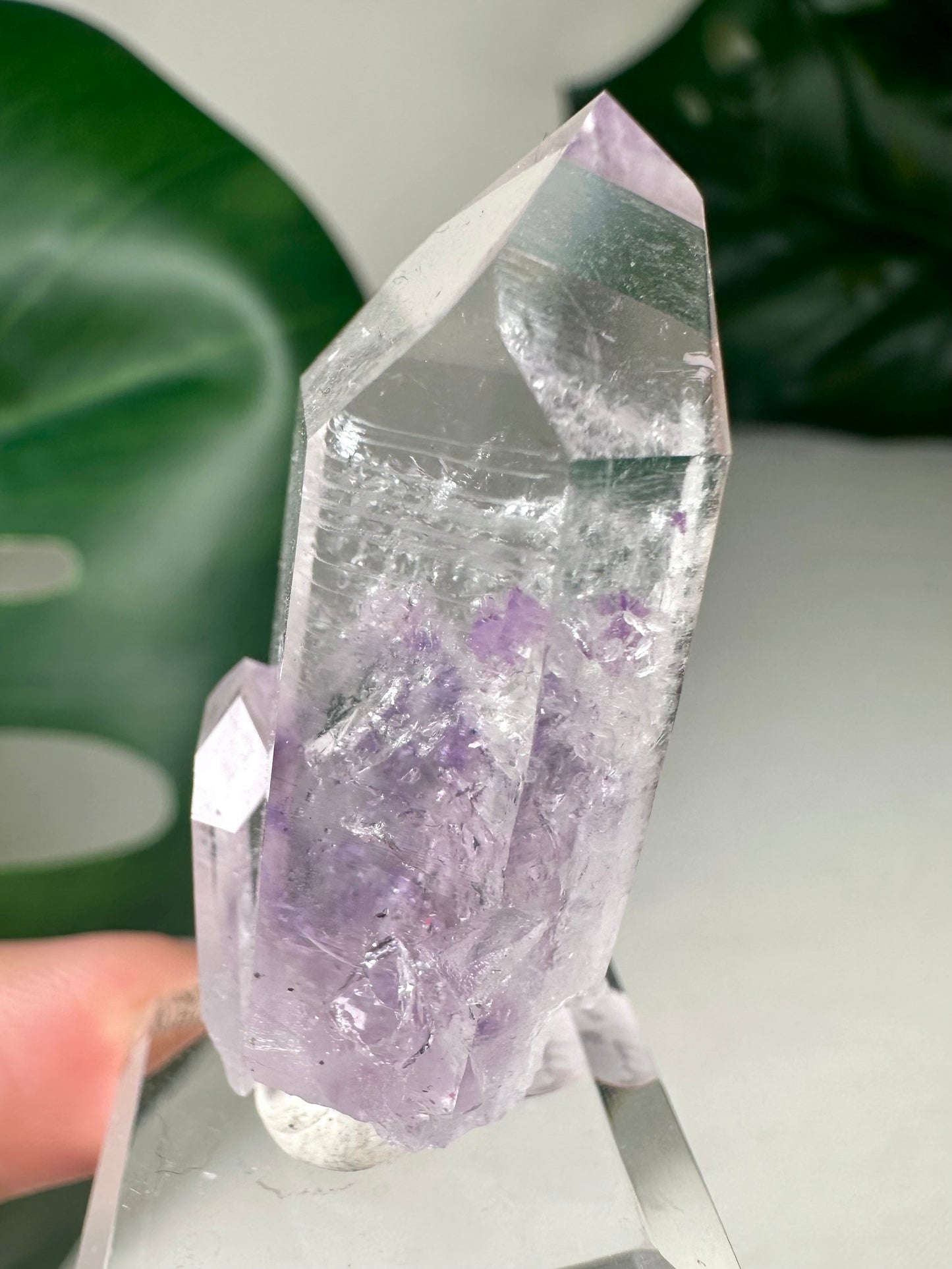 Goboboseb Quarz mit Amethyst Nr.96GA