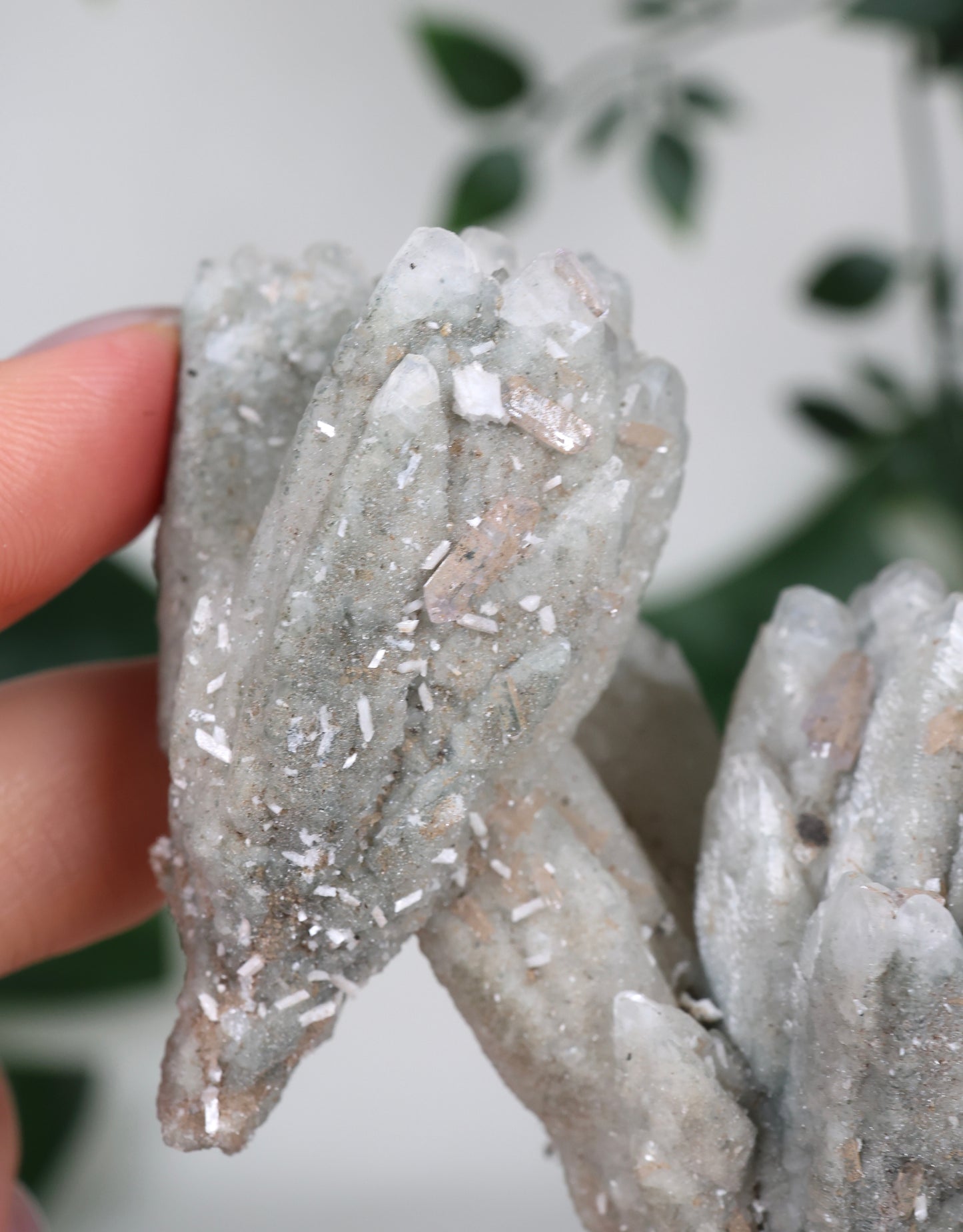 Calcit mit Vera Cruz Amethyst Nr.109CV