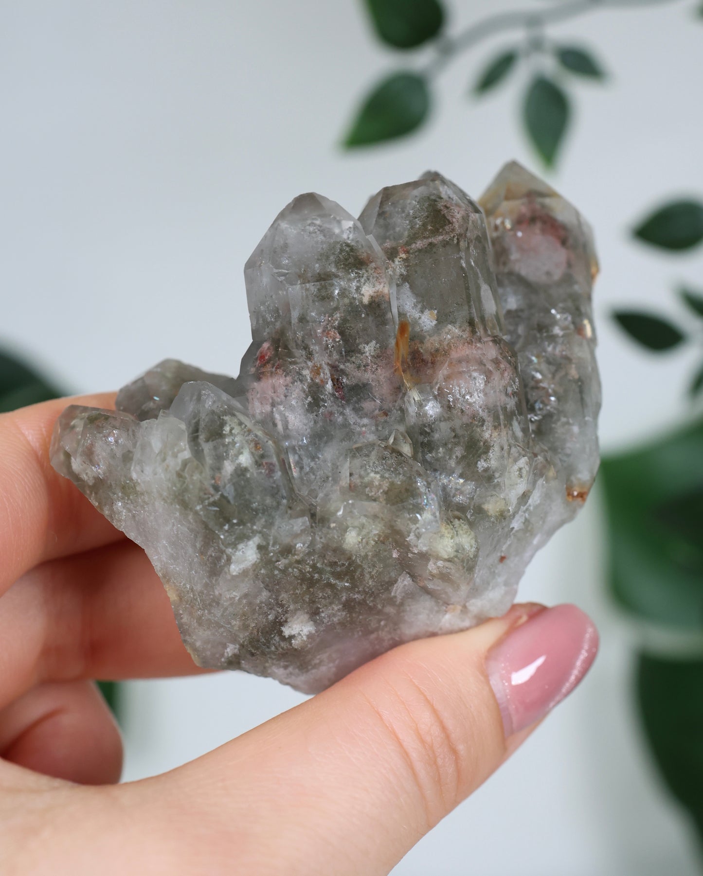 Gartenquarz x Rutil Cluster Nr.75GQ