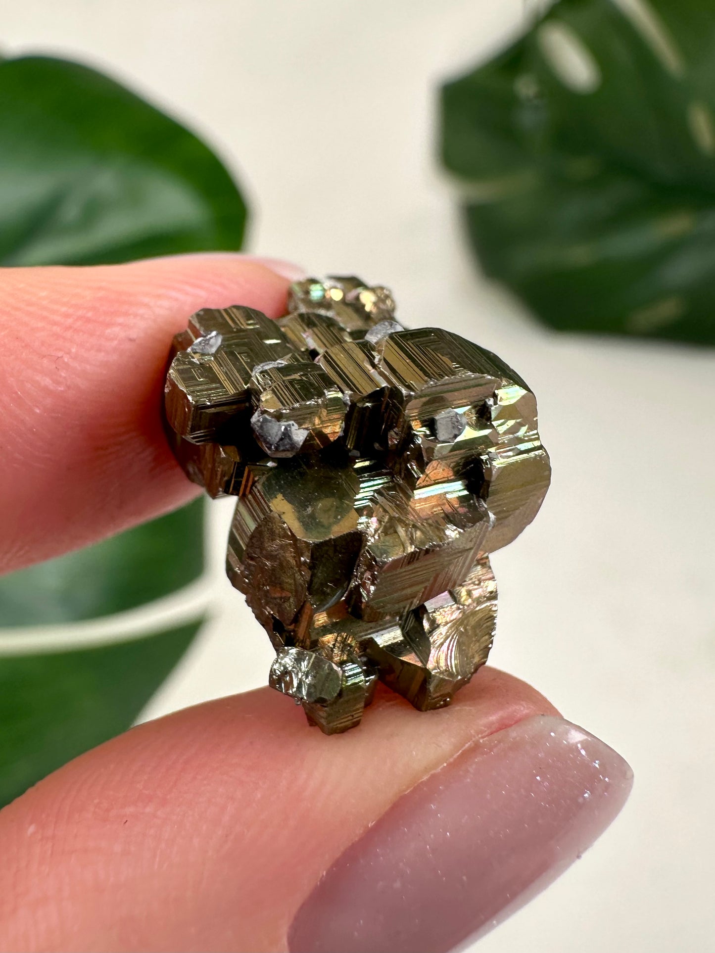 Iridescent Pyrite No. 10P3