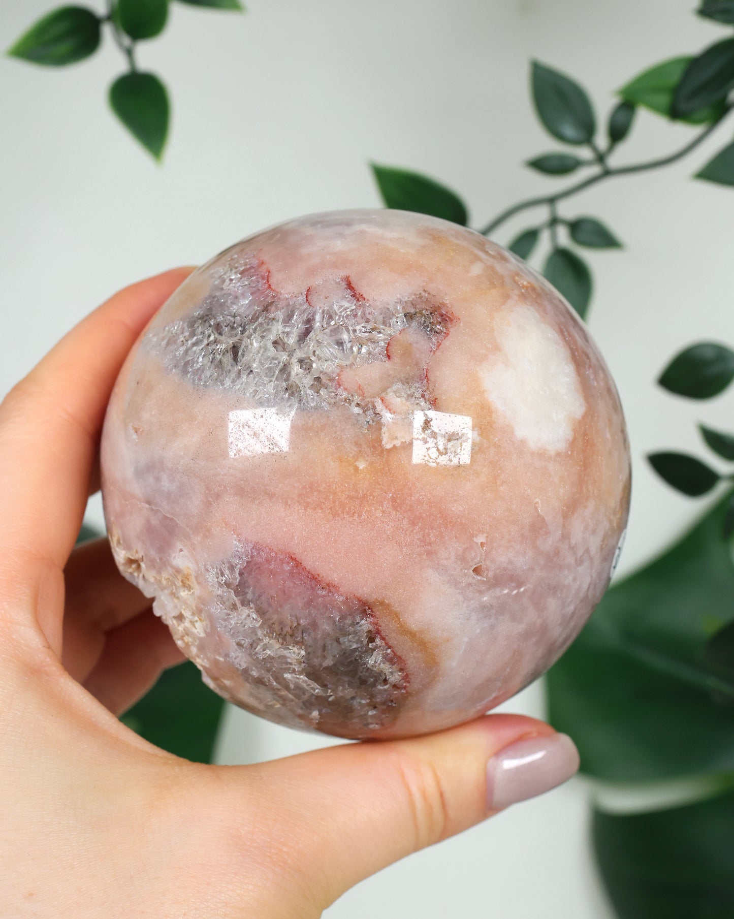 Pink Amethyst Kugel Nr.130PA