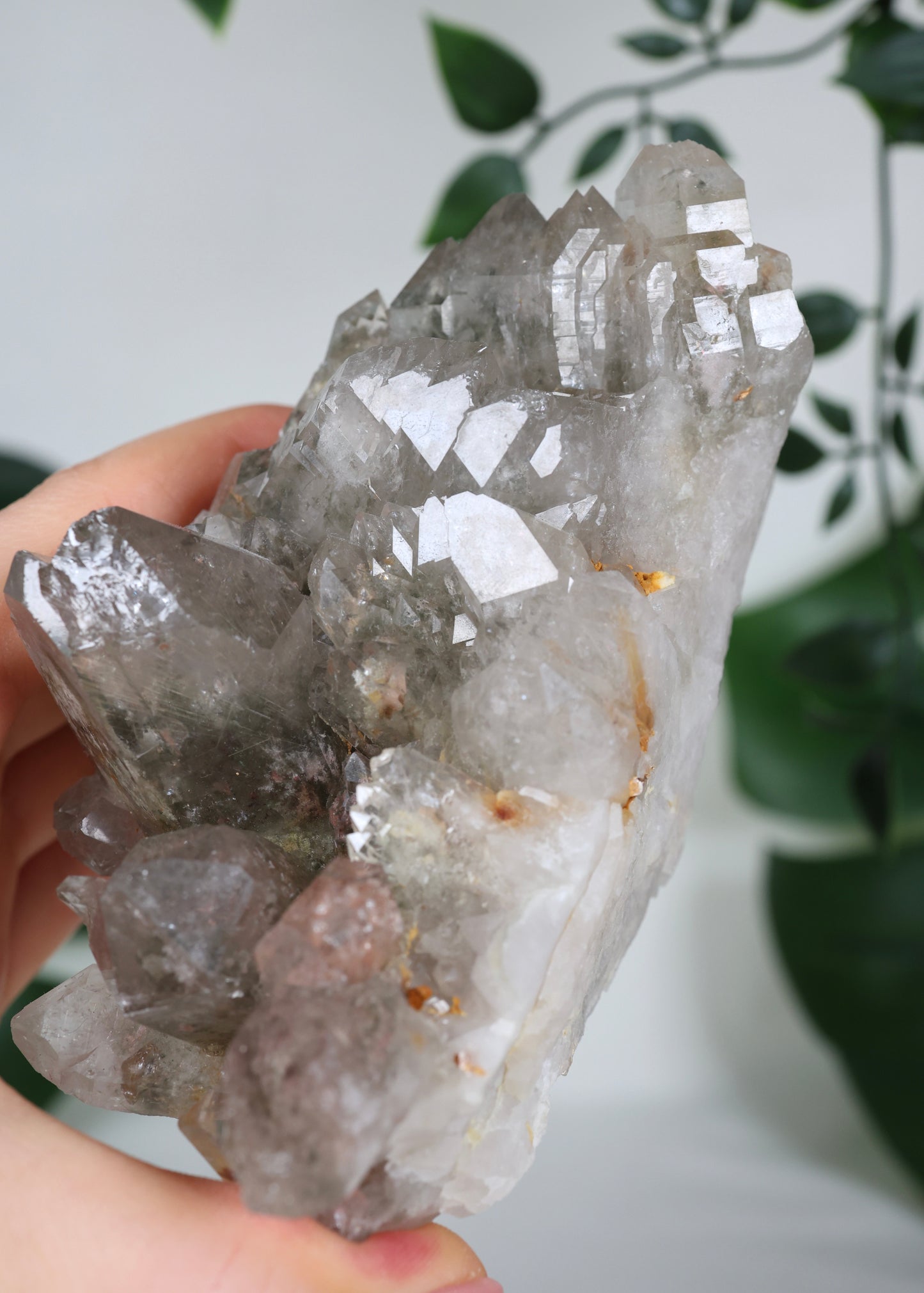 Gartenquarz x Rutil Cluster Nr.310GR